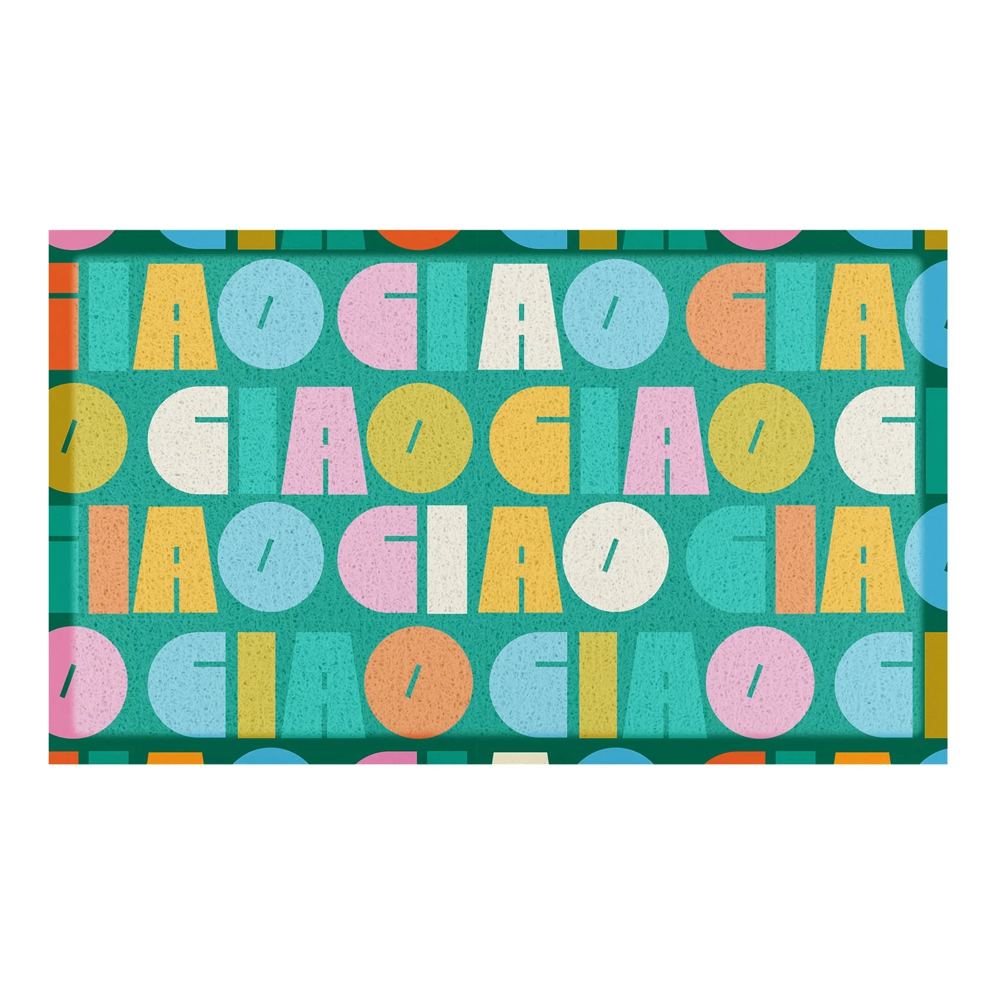 Elizabeth Olwen Ciao Pattern Indoor/Outdoor Doormat