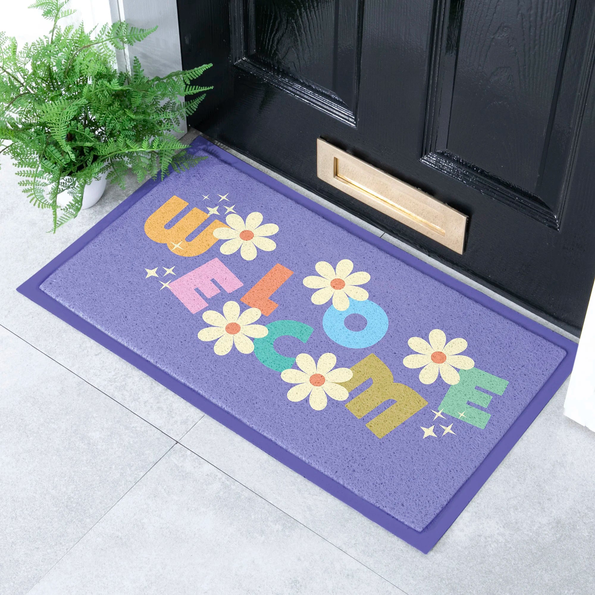 Elizabeth Olwen Welcome Indoor/Outdoor Doormat (70x40cm)