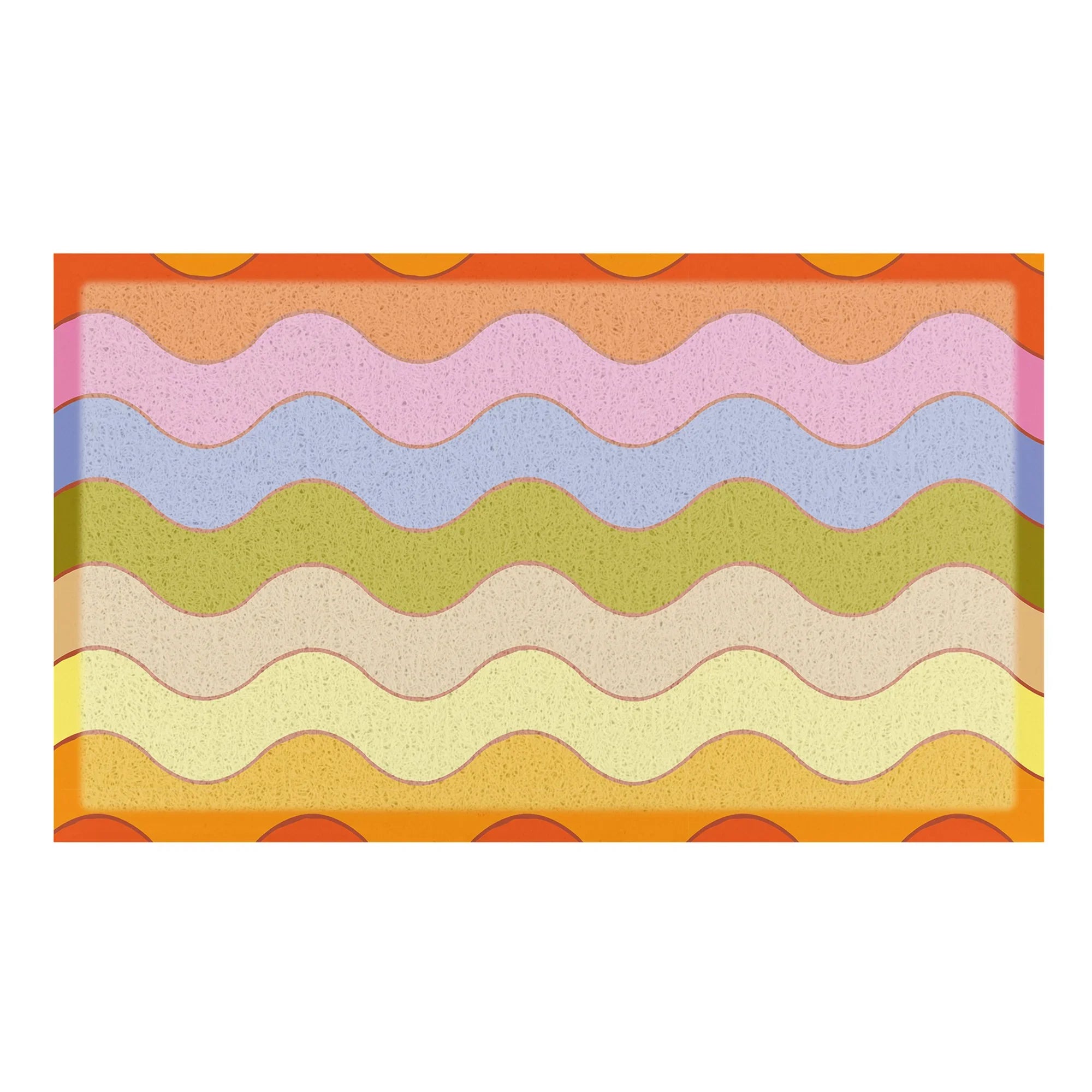 Elizabeth Olwen Wavey Lines Indoor/Outdoor Doormat