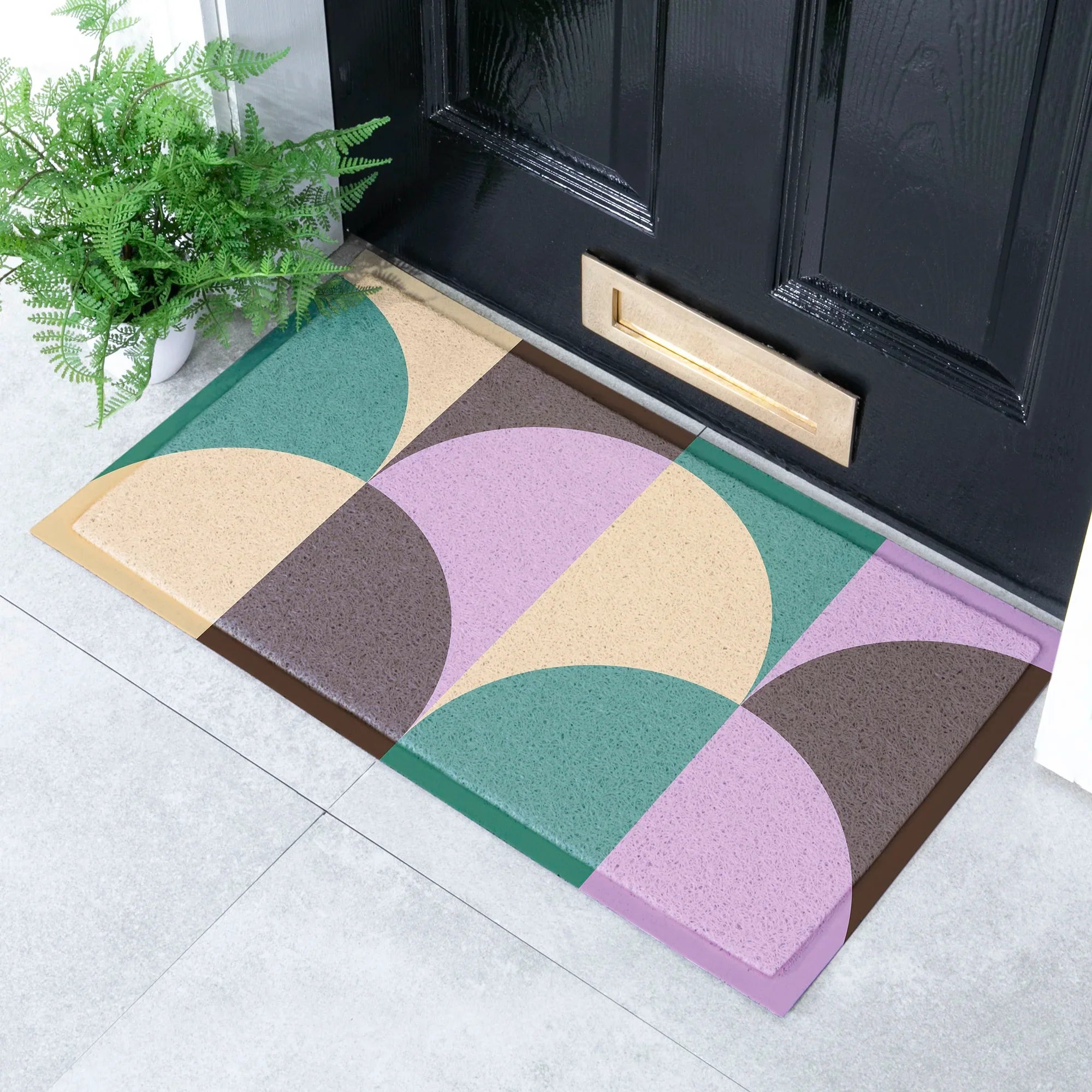 Elizabeth Olwen Art Deco Indoor/Outdoor Doormat
