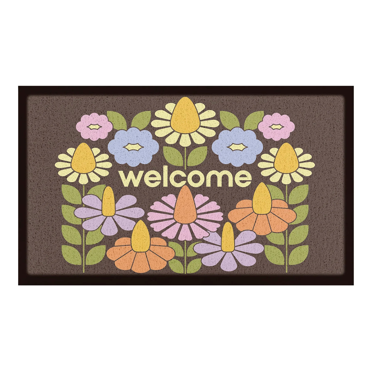 Elizabeth Olwen Welcome Floral Indoor/Outdoor Doormat