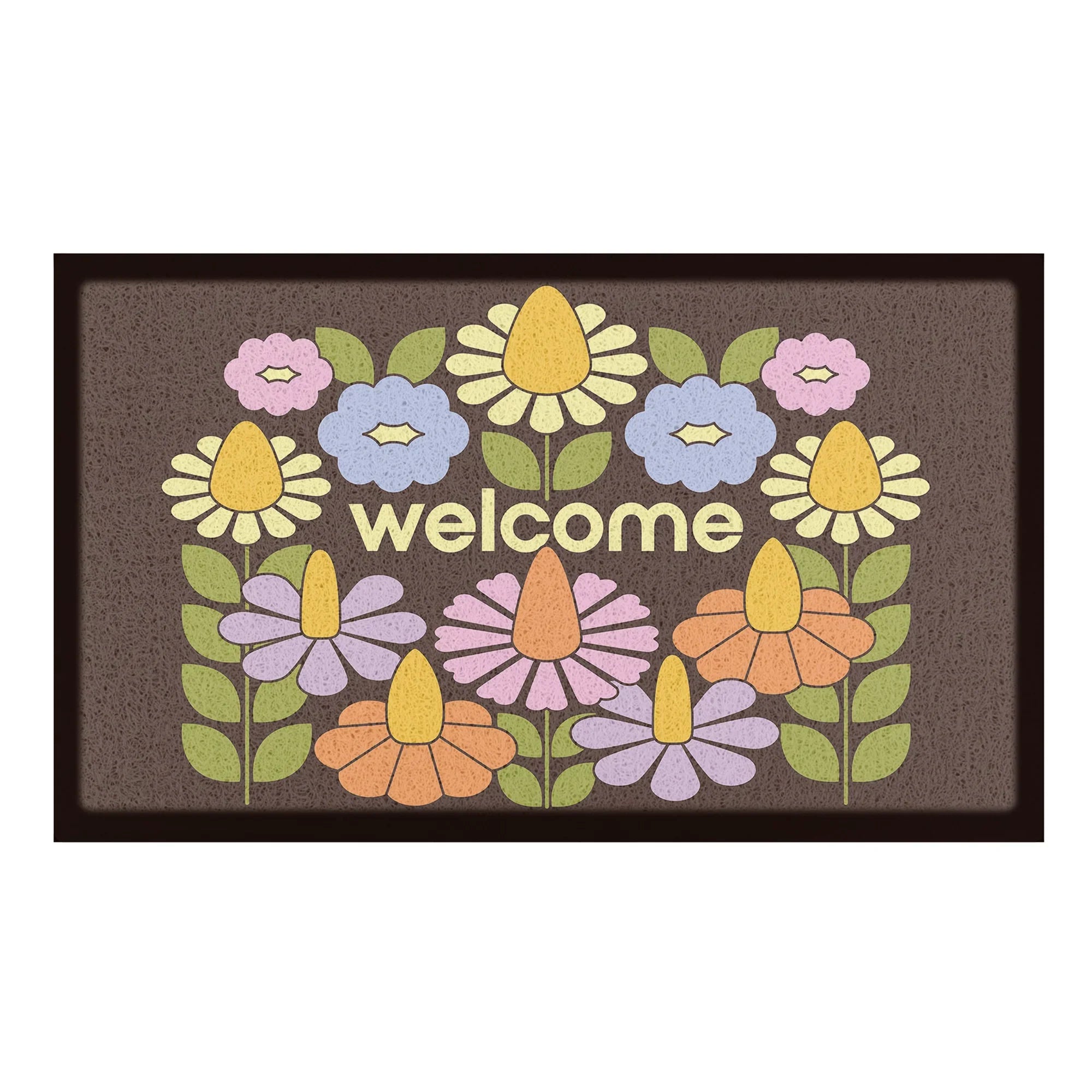 Elizabeth Olwen Welcome Floral Indoor/Outdoor Doormat