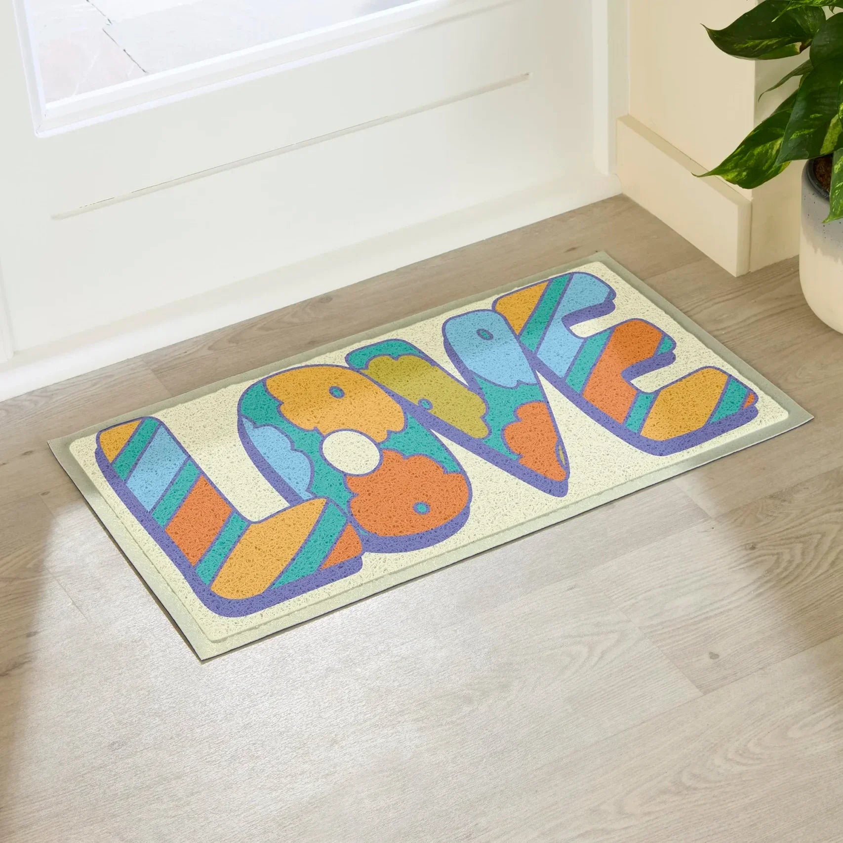 Elizabeth Olwen Love Indoor/Outdoor Doormat