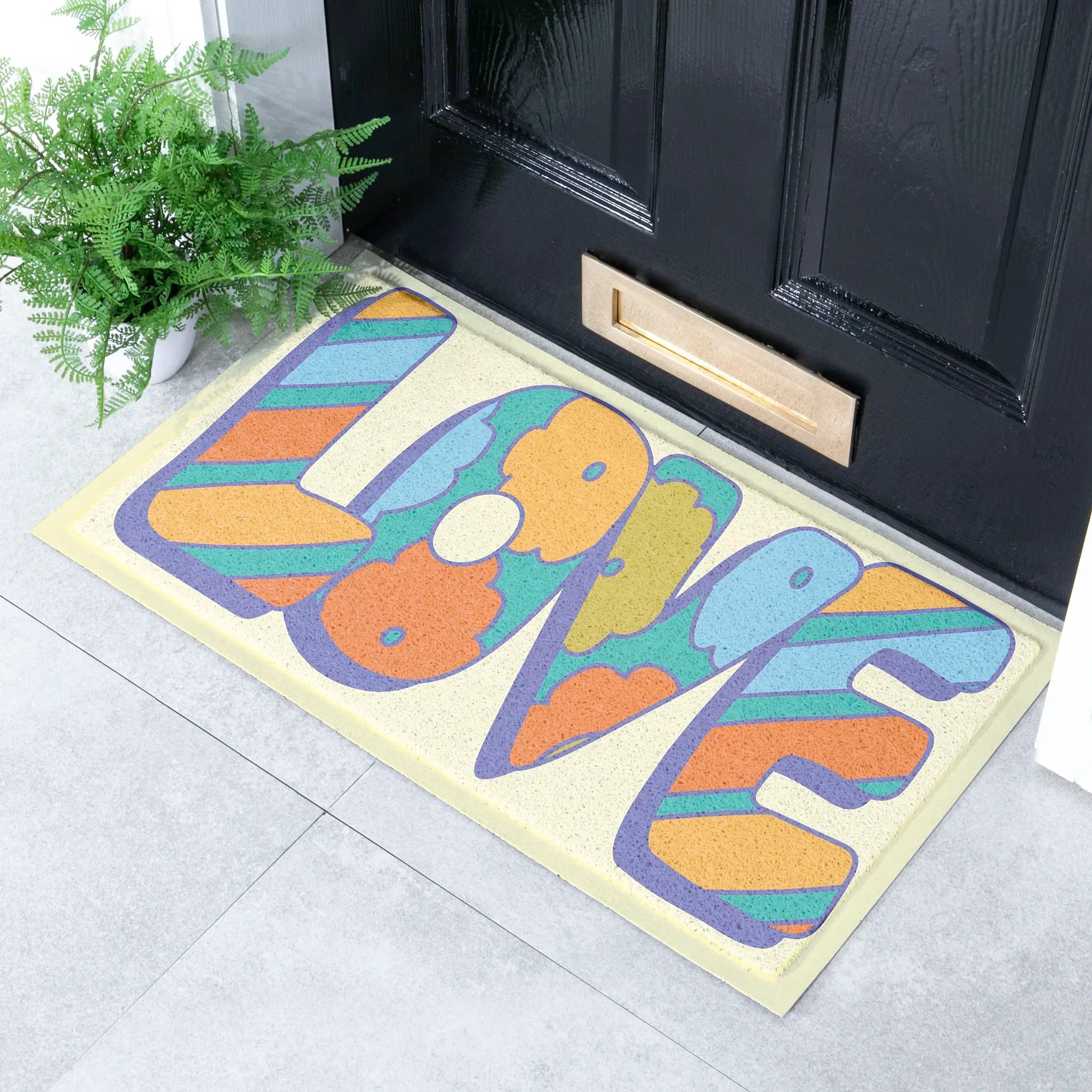 Elizabeth Olwen Love Indoor/Outdoor Doormat