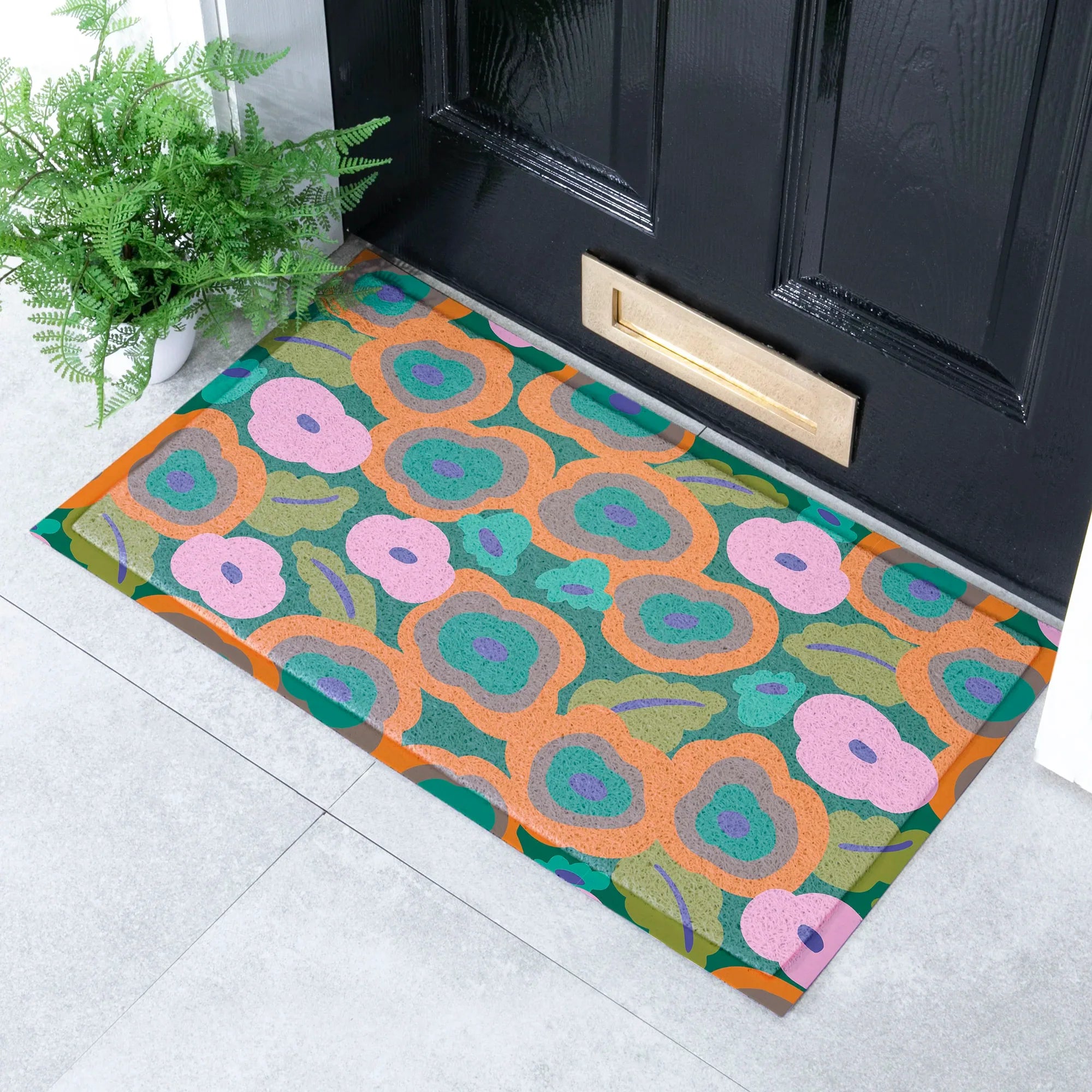 Elizabeth Olwen Flora Indoor/Outdoor Doormat