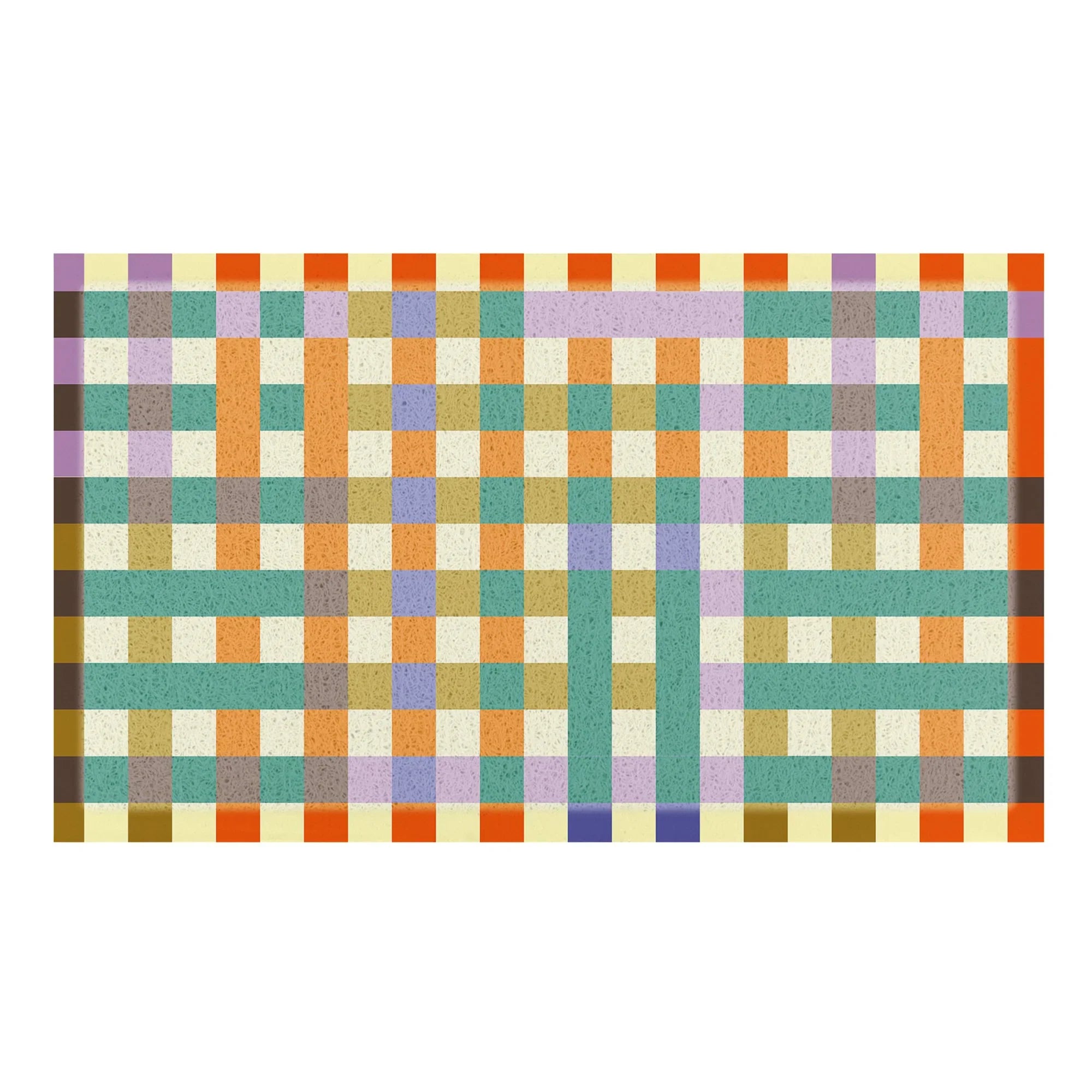 Elizabeth Olwen Pixels Indoor/Outdoor Doormat