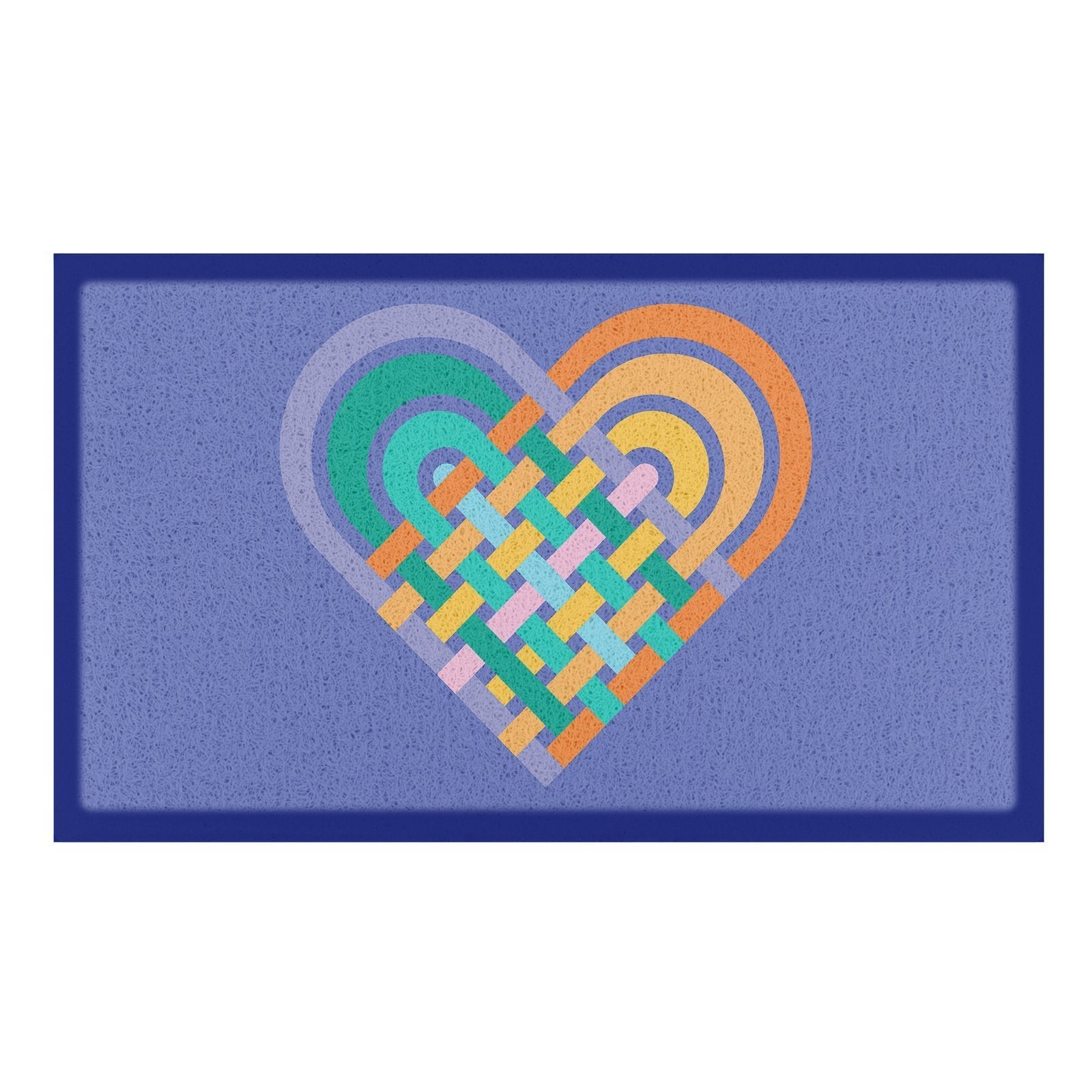 Elizabeth Olwen Heart Lace Indoor/Outdoor Doormat