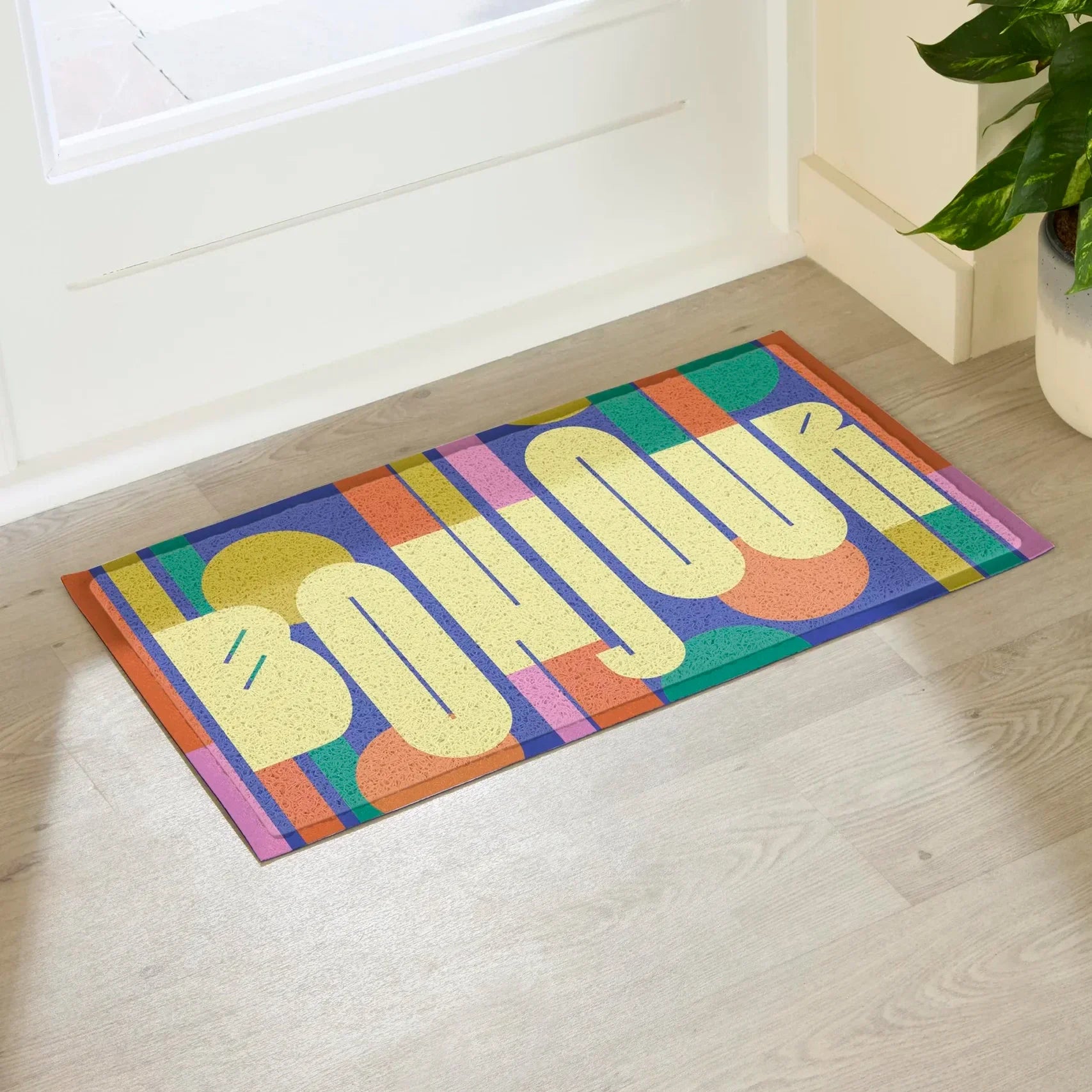 Elizabeth Olwen Bonjour Indoor/Outdoor Doormat
