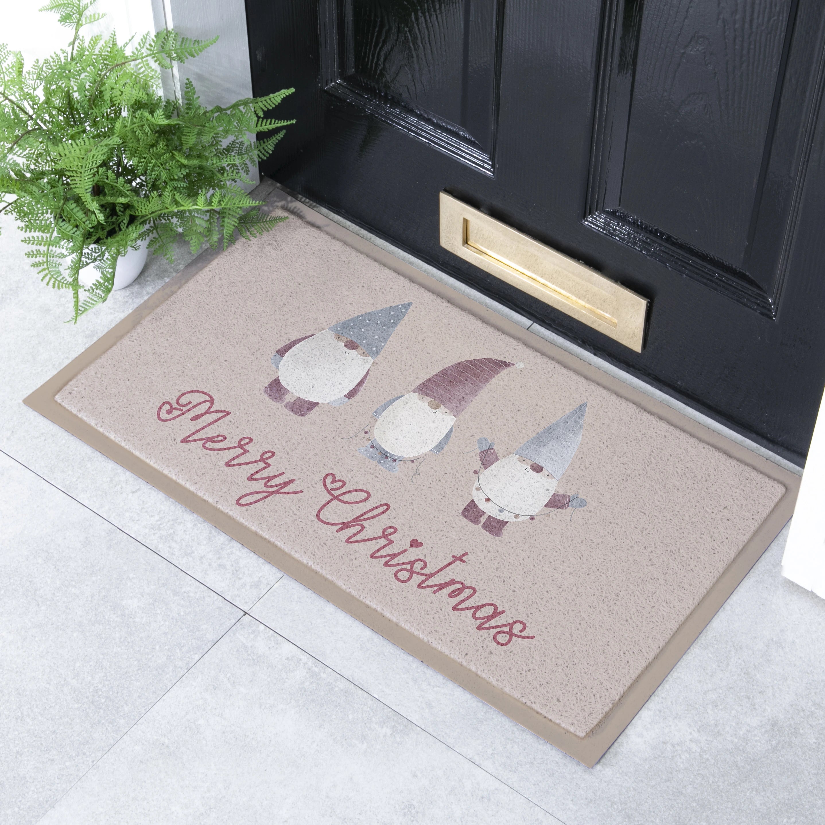 Gnome Merry Christmas Doormat