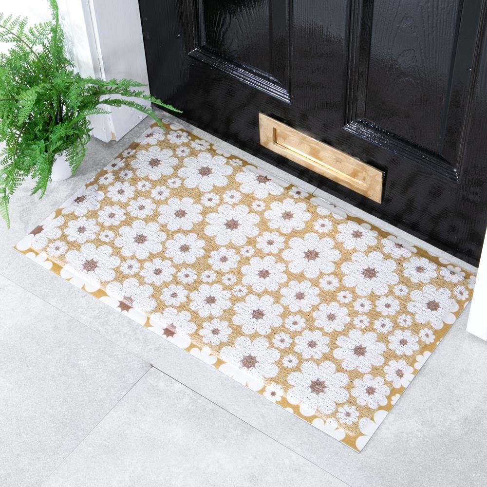 Mustard Flower Doormat