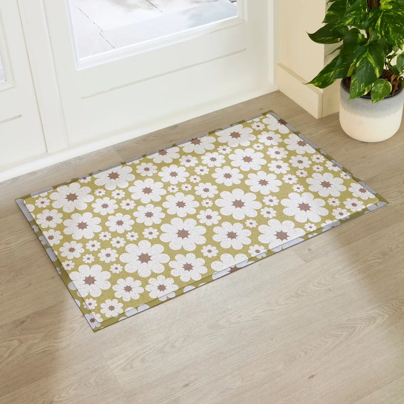 Mustard Flower Doormat
