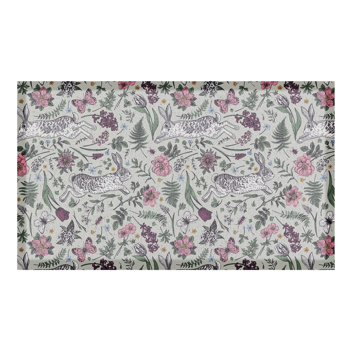 Hare Wildflowers Doormat