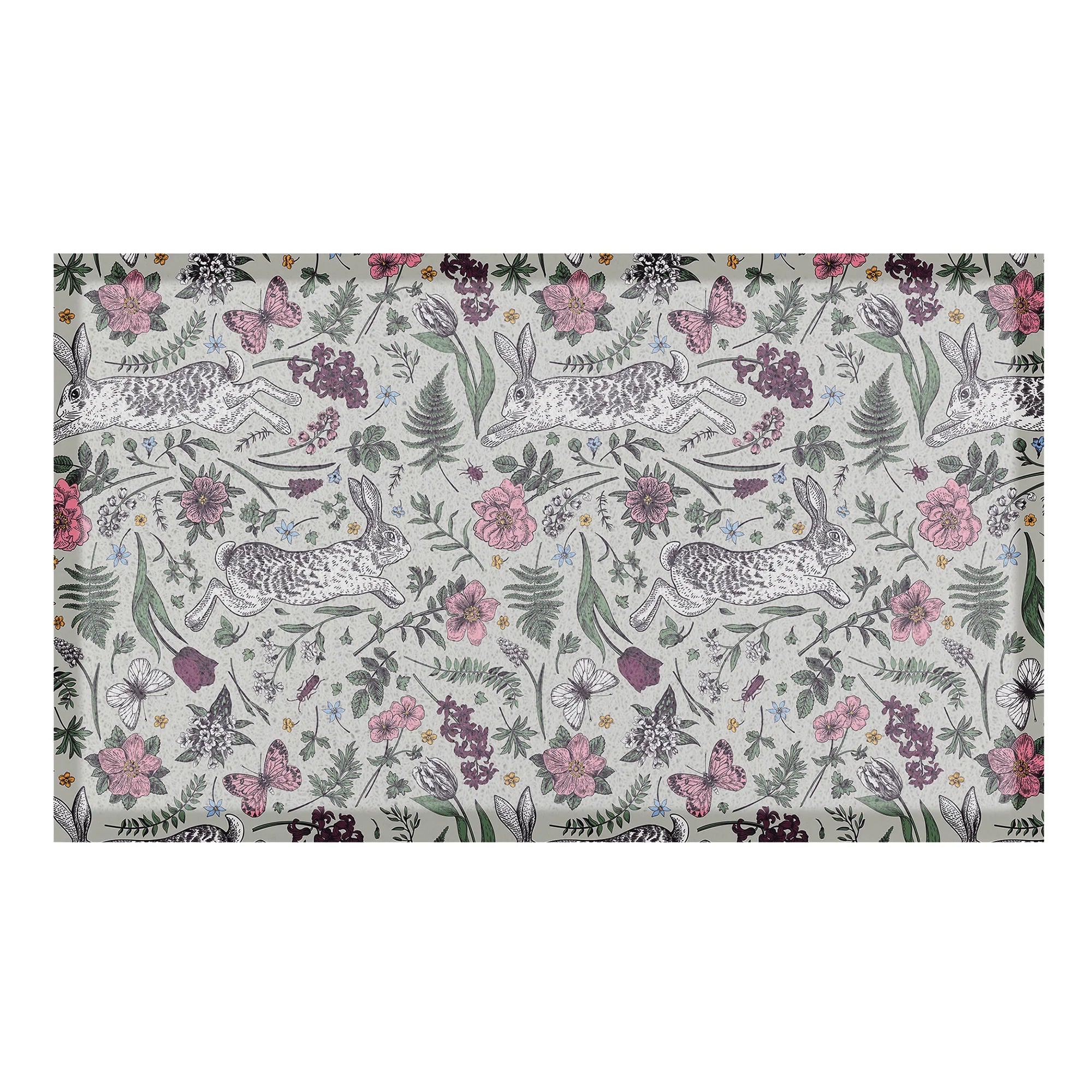 Hare Wildflowers Doormat
