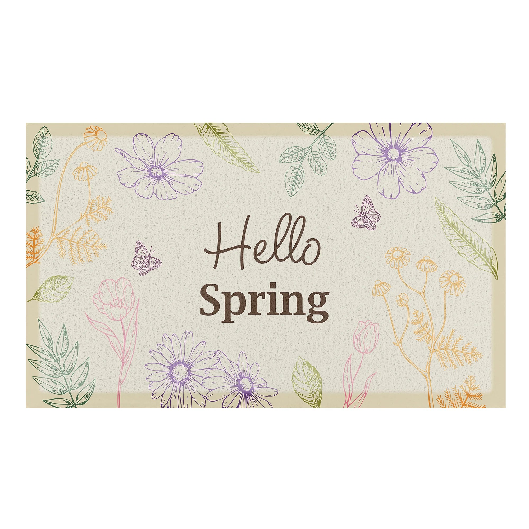 Hello Spring Doormat
