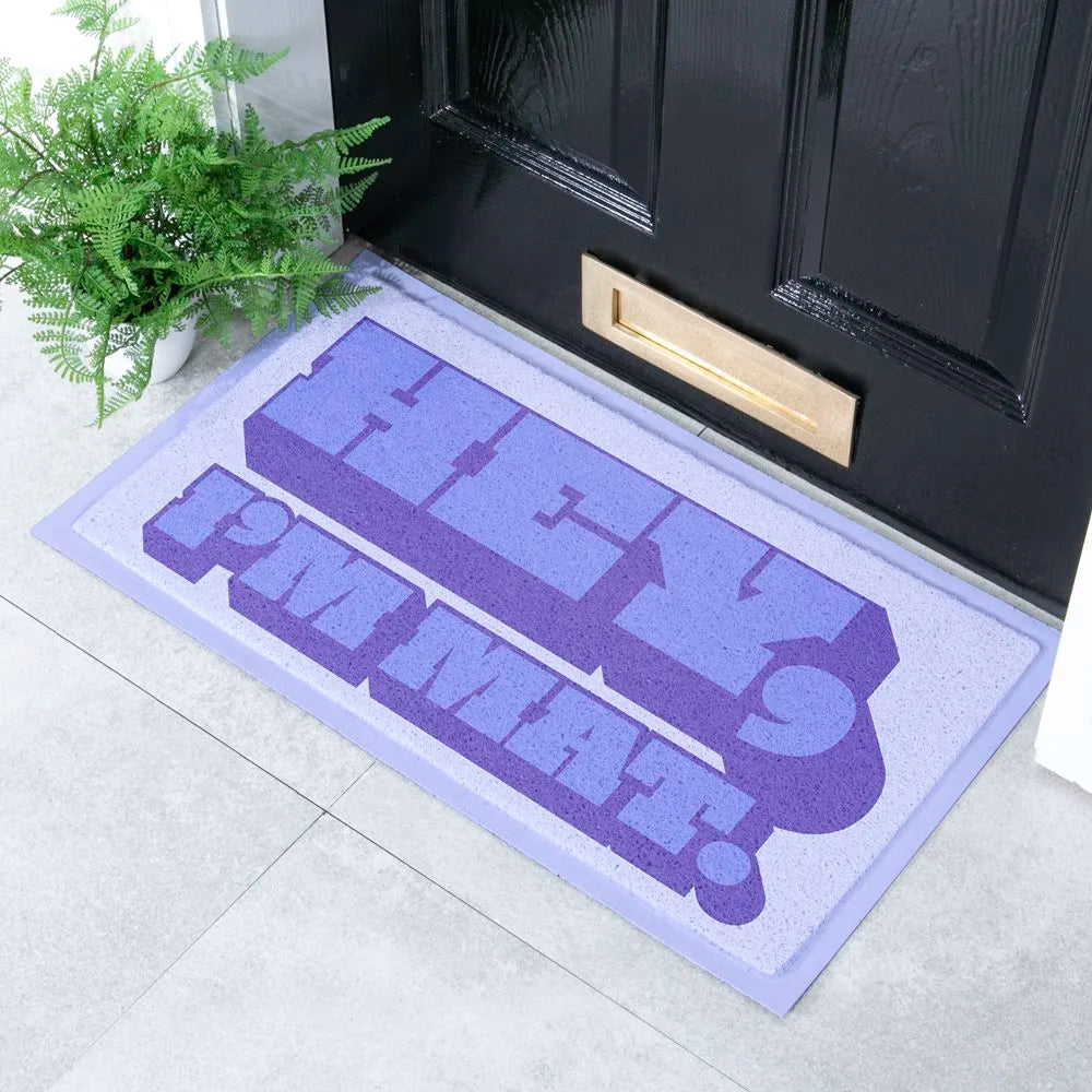Hey I'm Mat Indoor & Outdoor Doormat