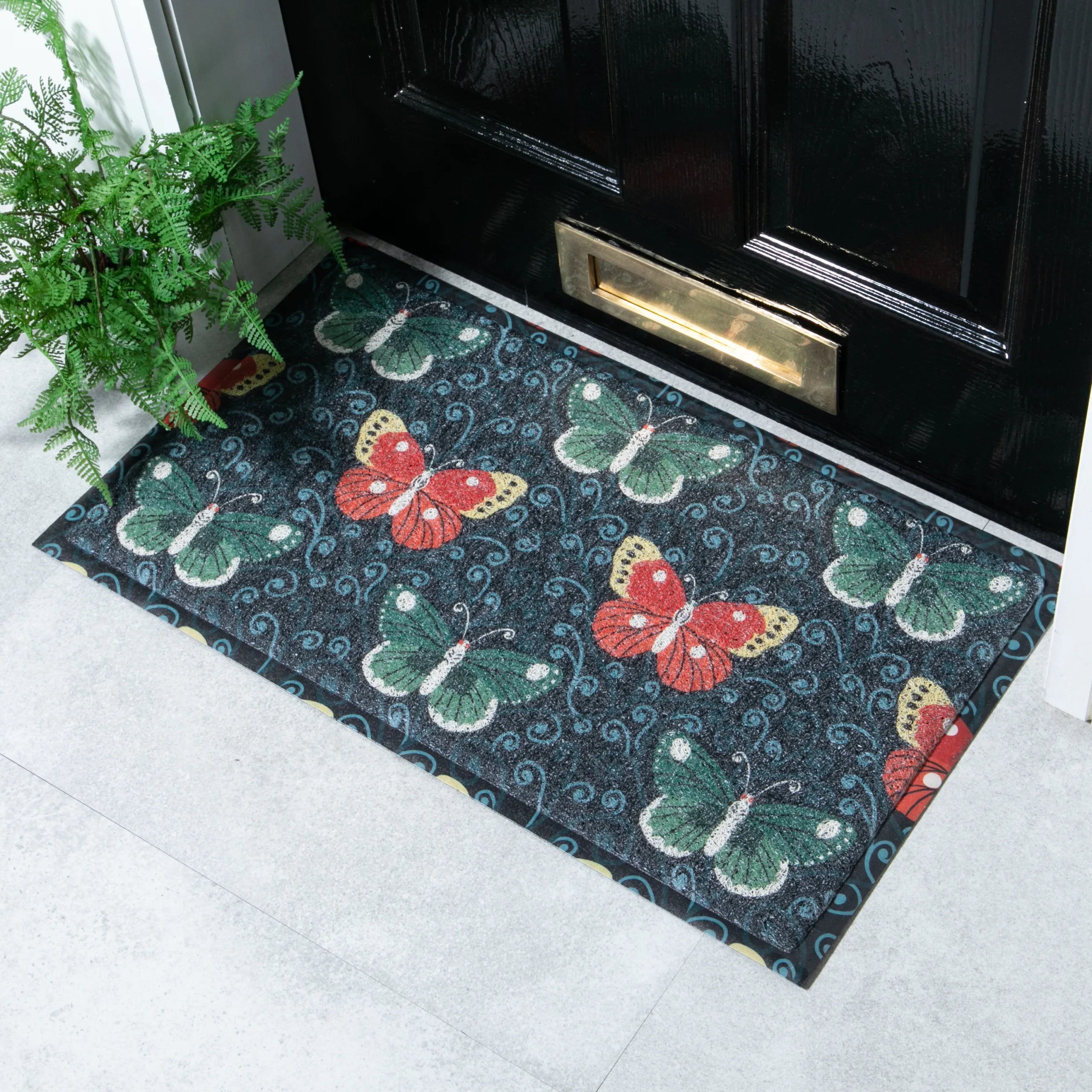 Butterfly Grove Doormat x Hannah Maria Designs