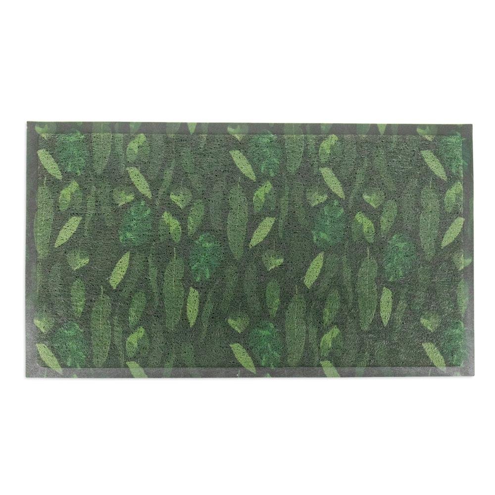 Green Jungle Leaf Doormat