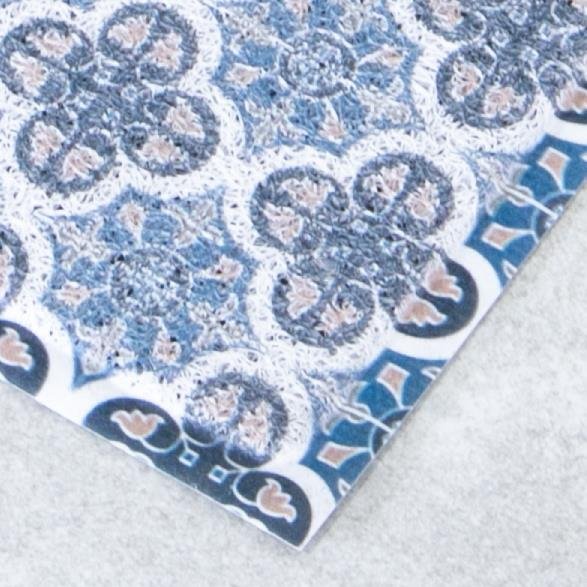 Blue Blue Mosaic Doormat