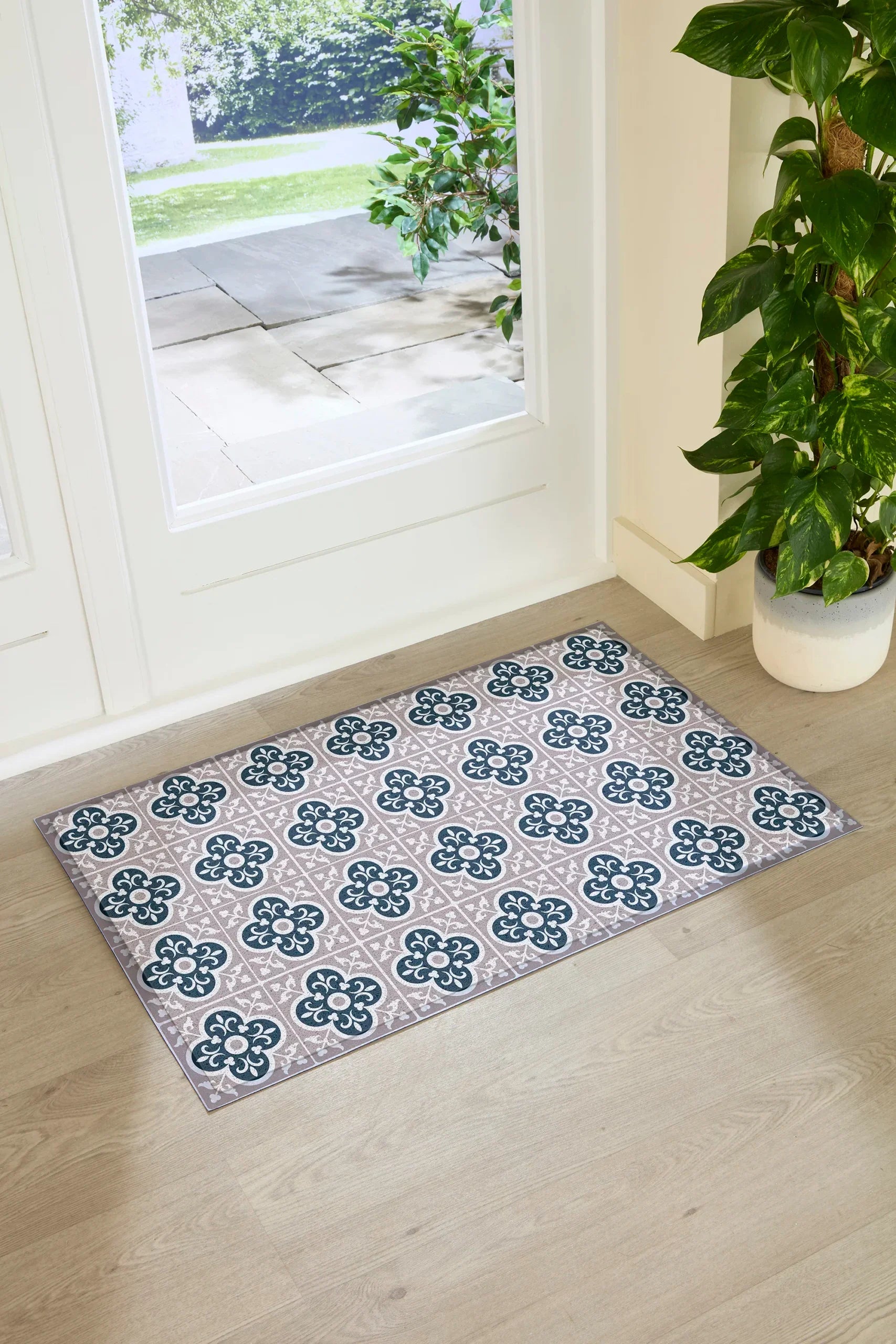 Beige Mosaic Doormat