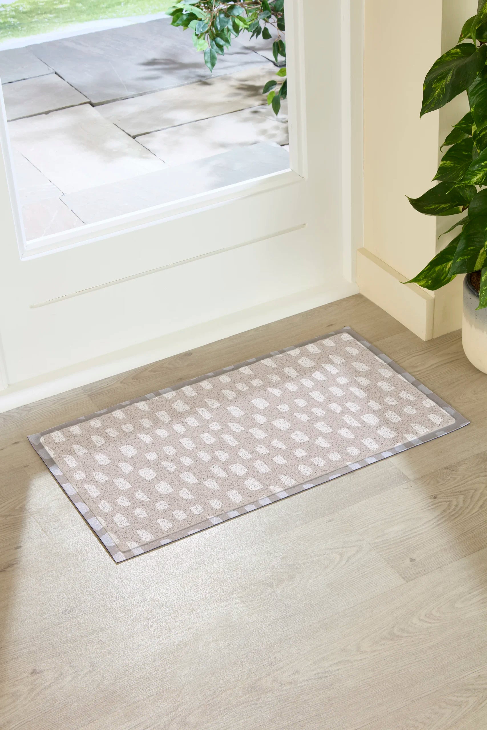 Mushroom Dashes Doormat (70 x 40cm)