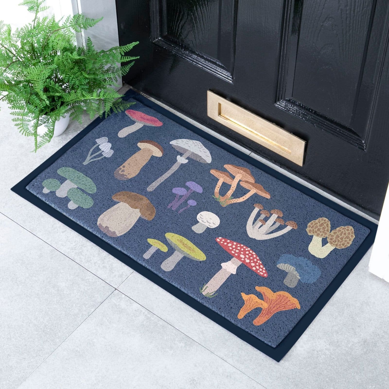 Mixed Wild Mushroom Doormat