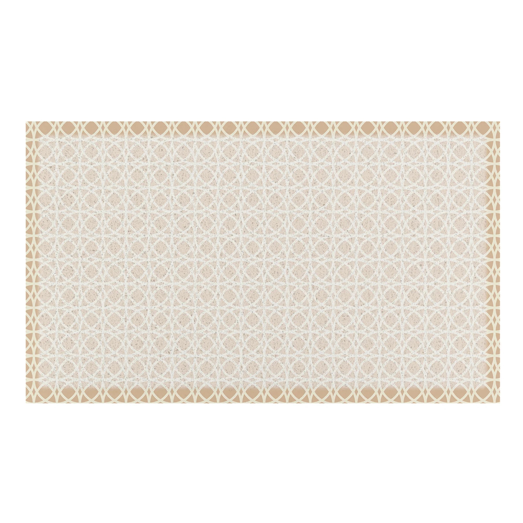 Circles Neutral Doormat (70 x 40cm)