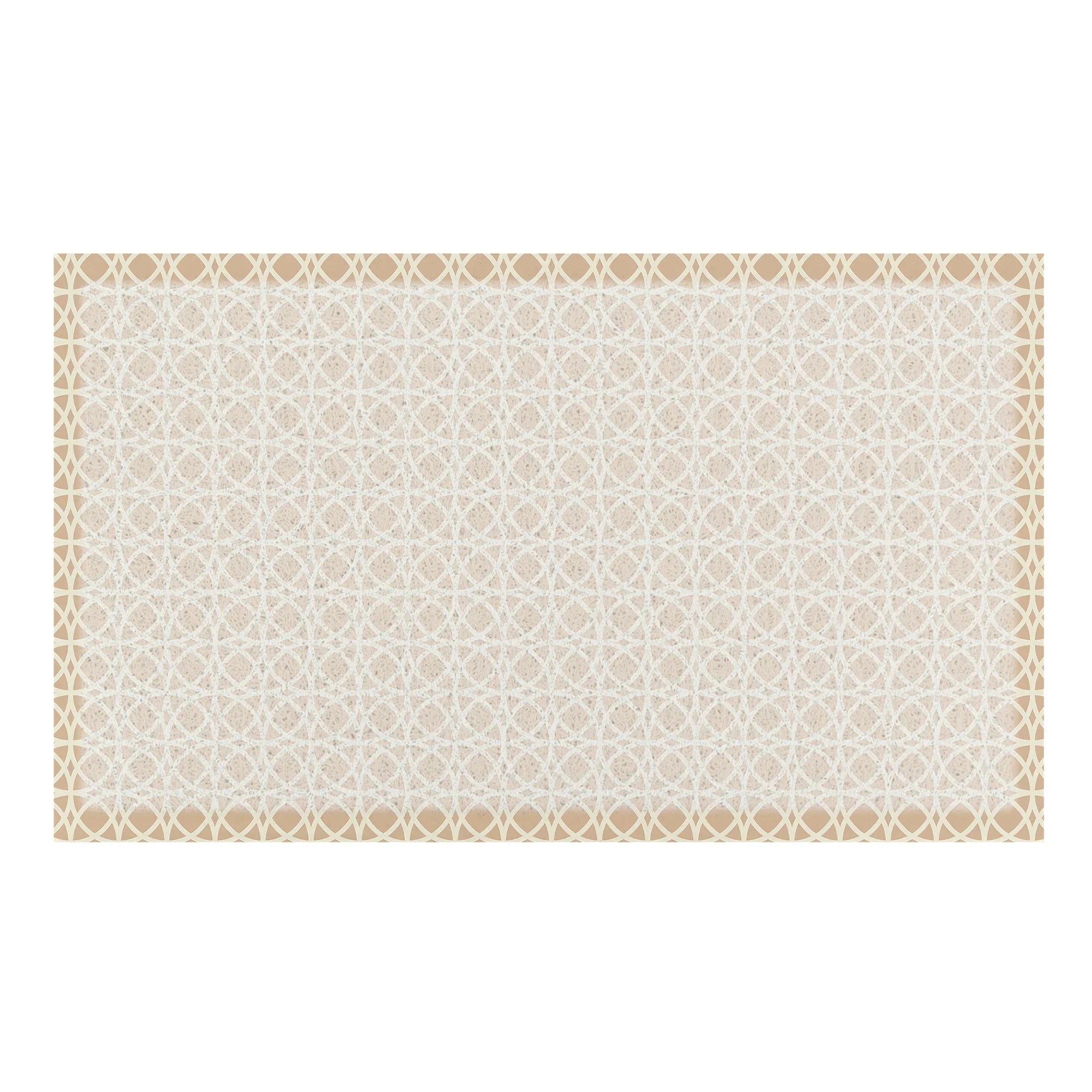 Circles Neutral Doormat