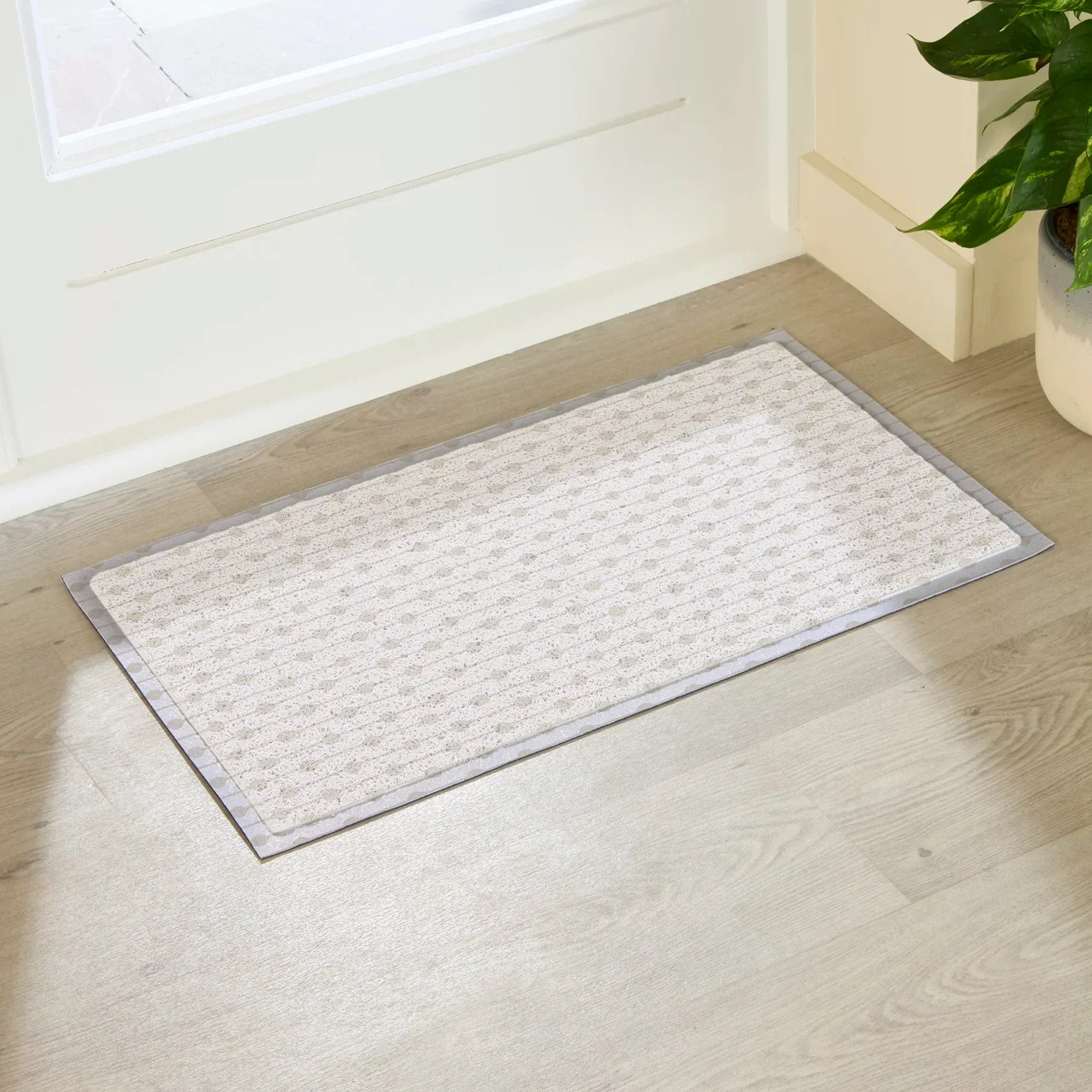 Dots & Lines Neutral Doormat