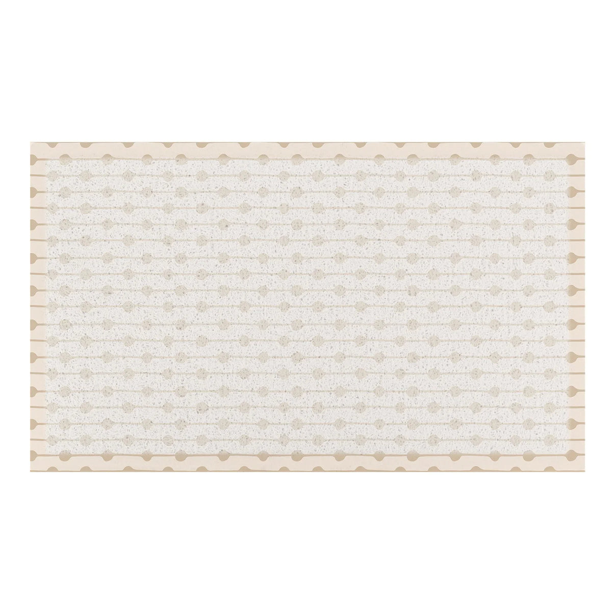 Dots & Lines Neutral Doormat