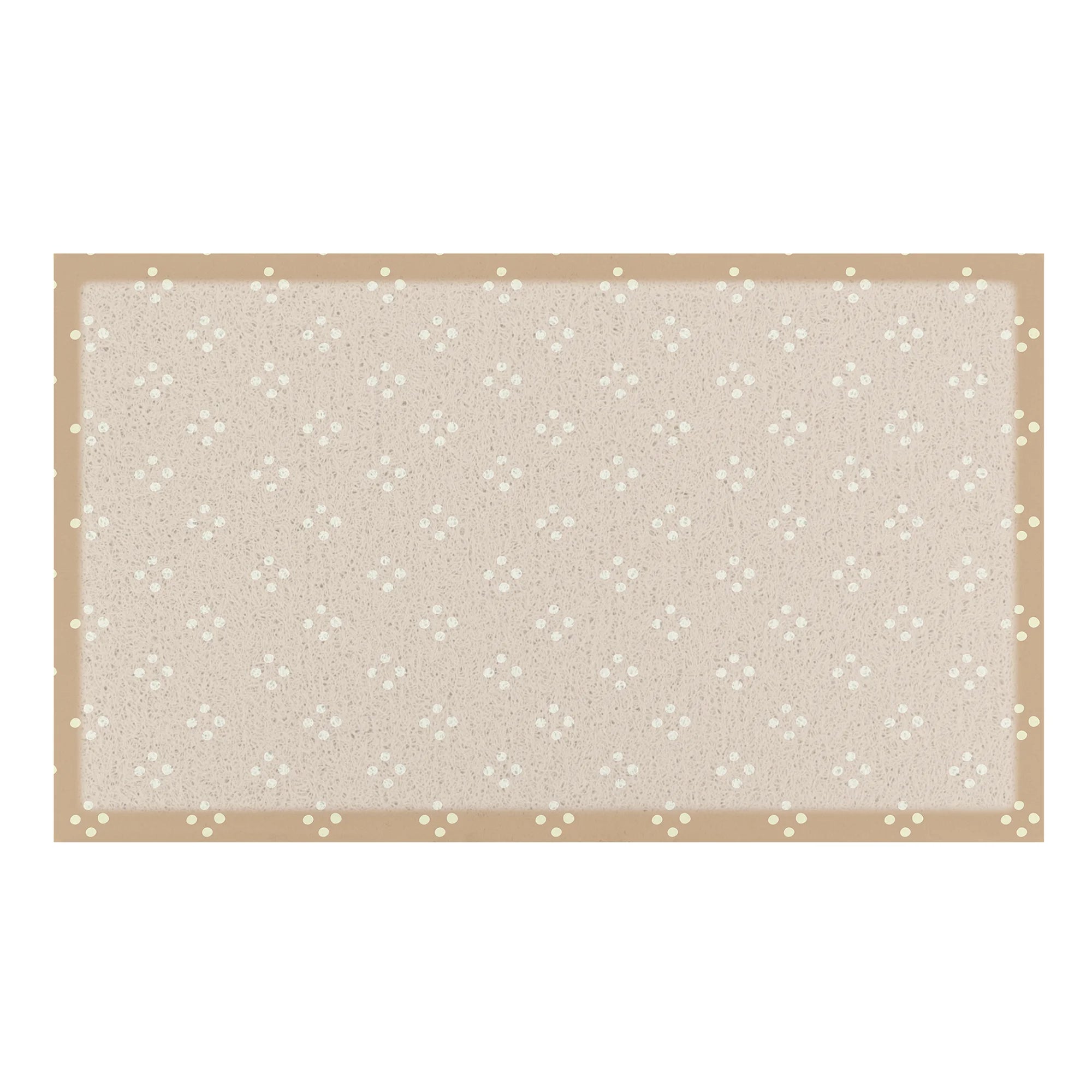 Mocha Dots Doormat (70 x 40cm)