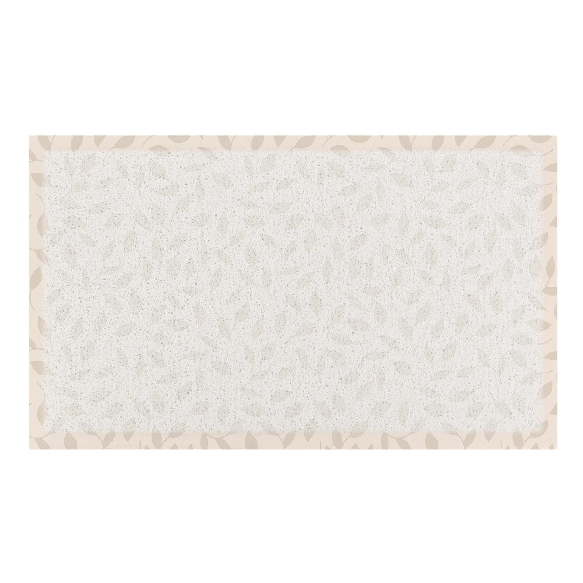 Neutral Leaf Doormat (70 x 40cm)