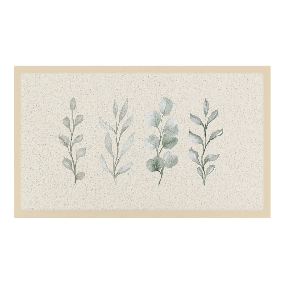 Neutral Leaves Doormat (70 x 40cm)
