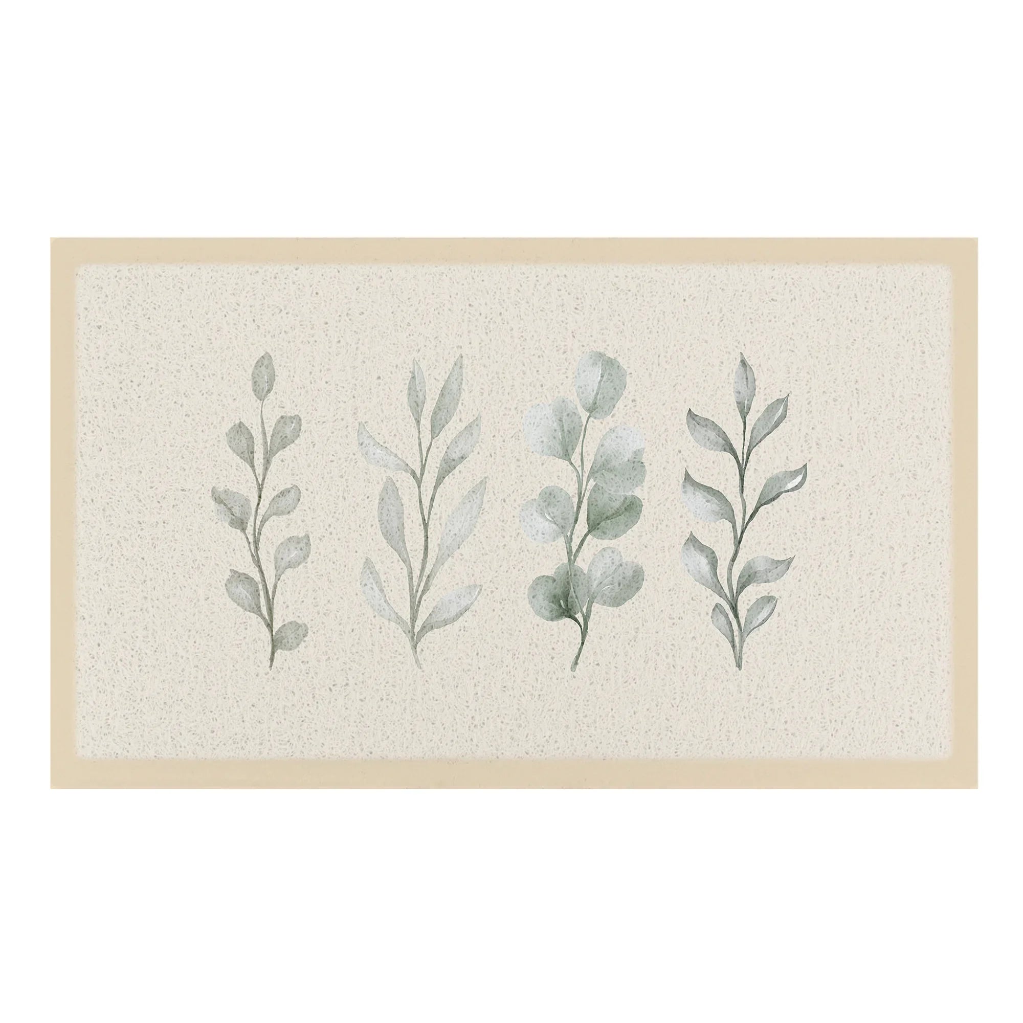 Neutral Leaves Doormat