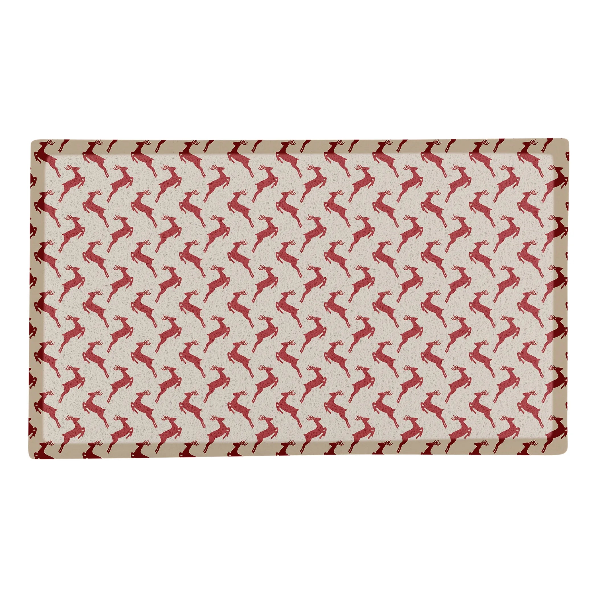 Jumping Reindeer Doormat