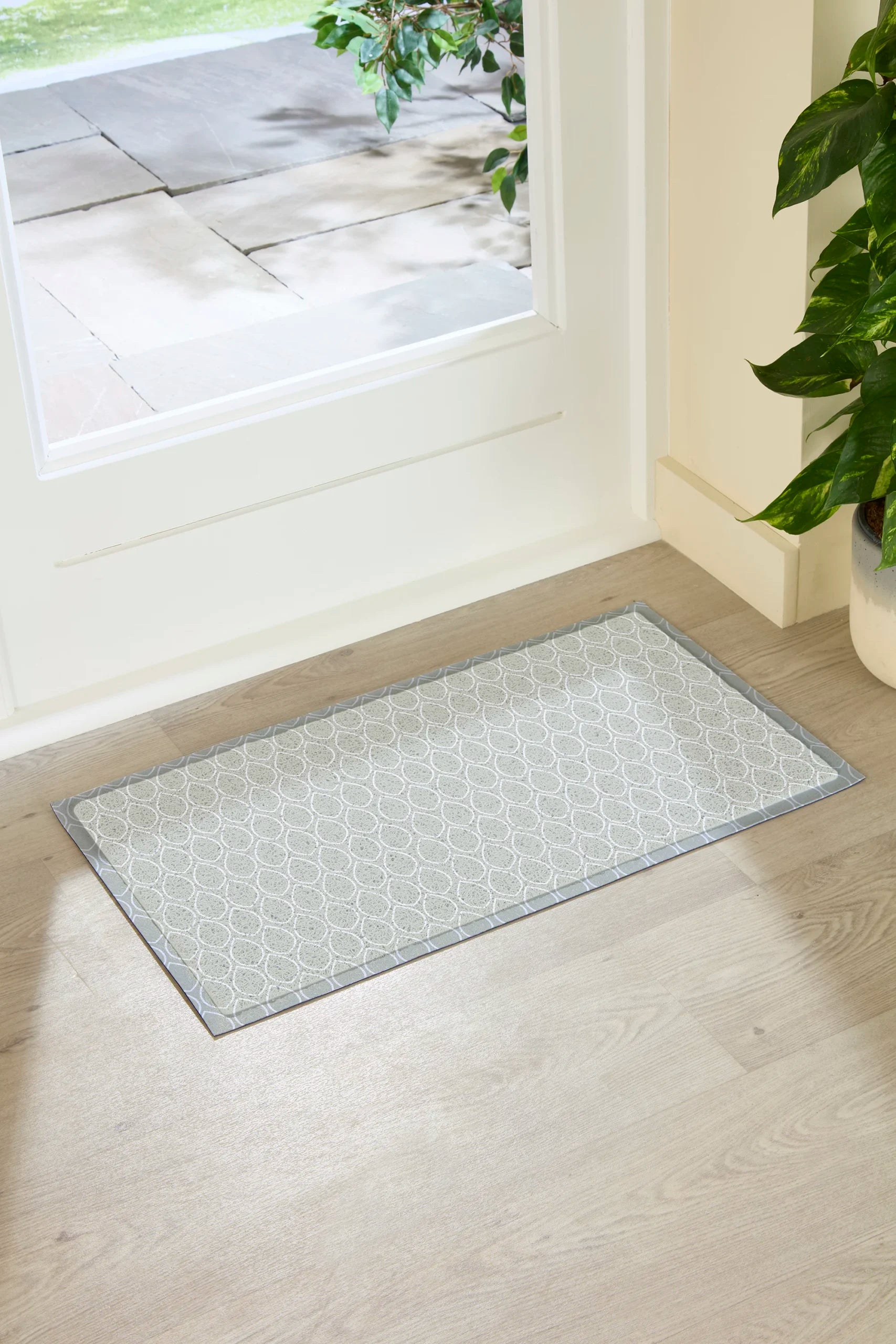Teardrop Sage Green Doormat (70 x 40cm)