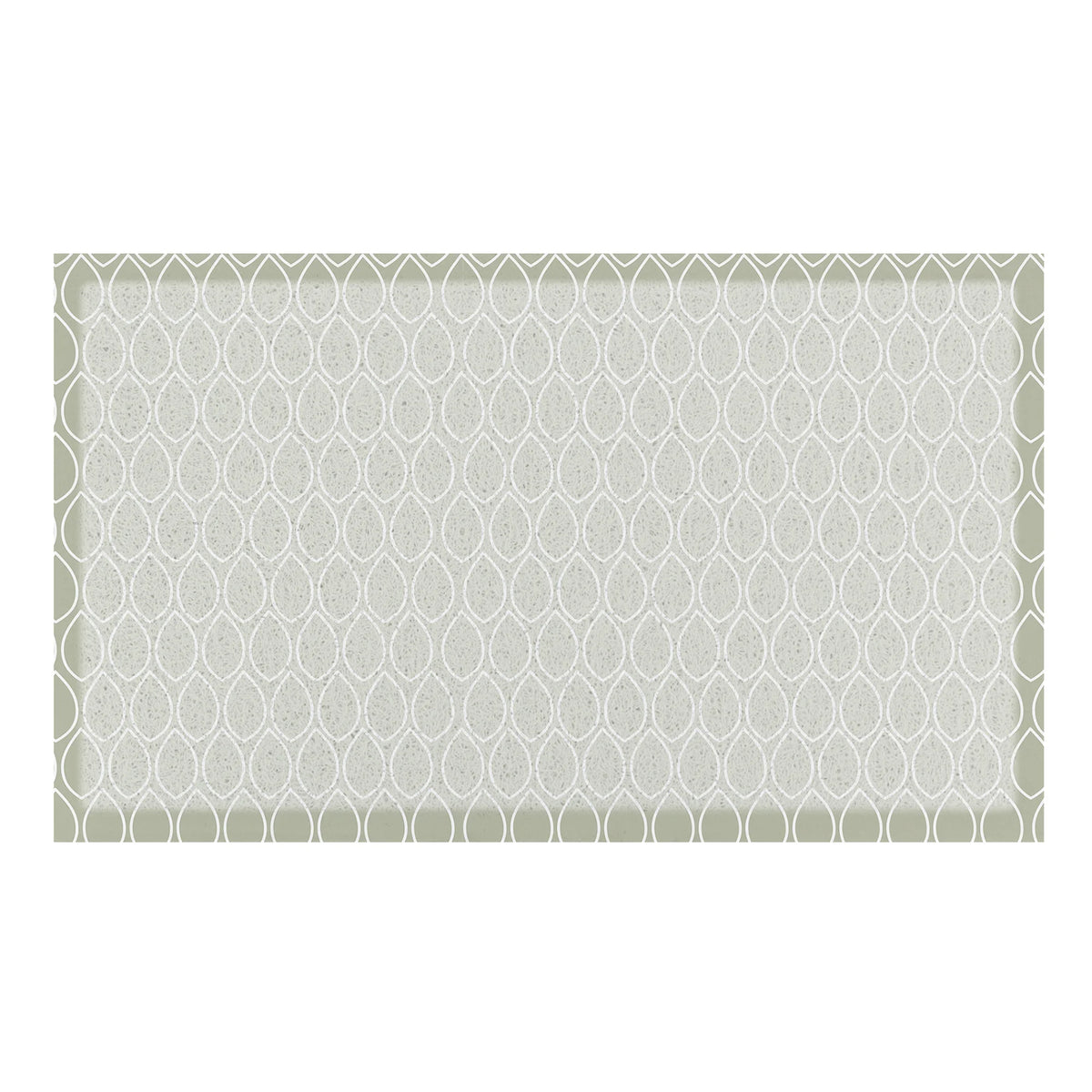 Teardrop Sage Green Doormat (70 x 40cm)
