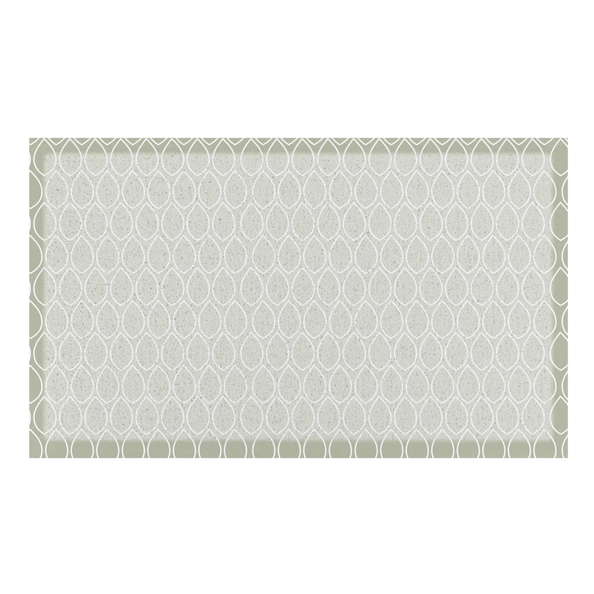 Teardrop Sage Green Doormat
