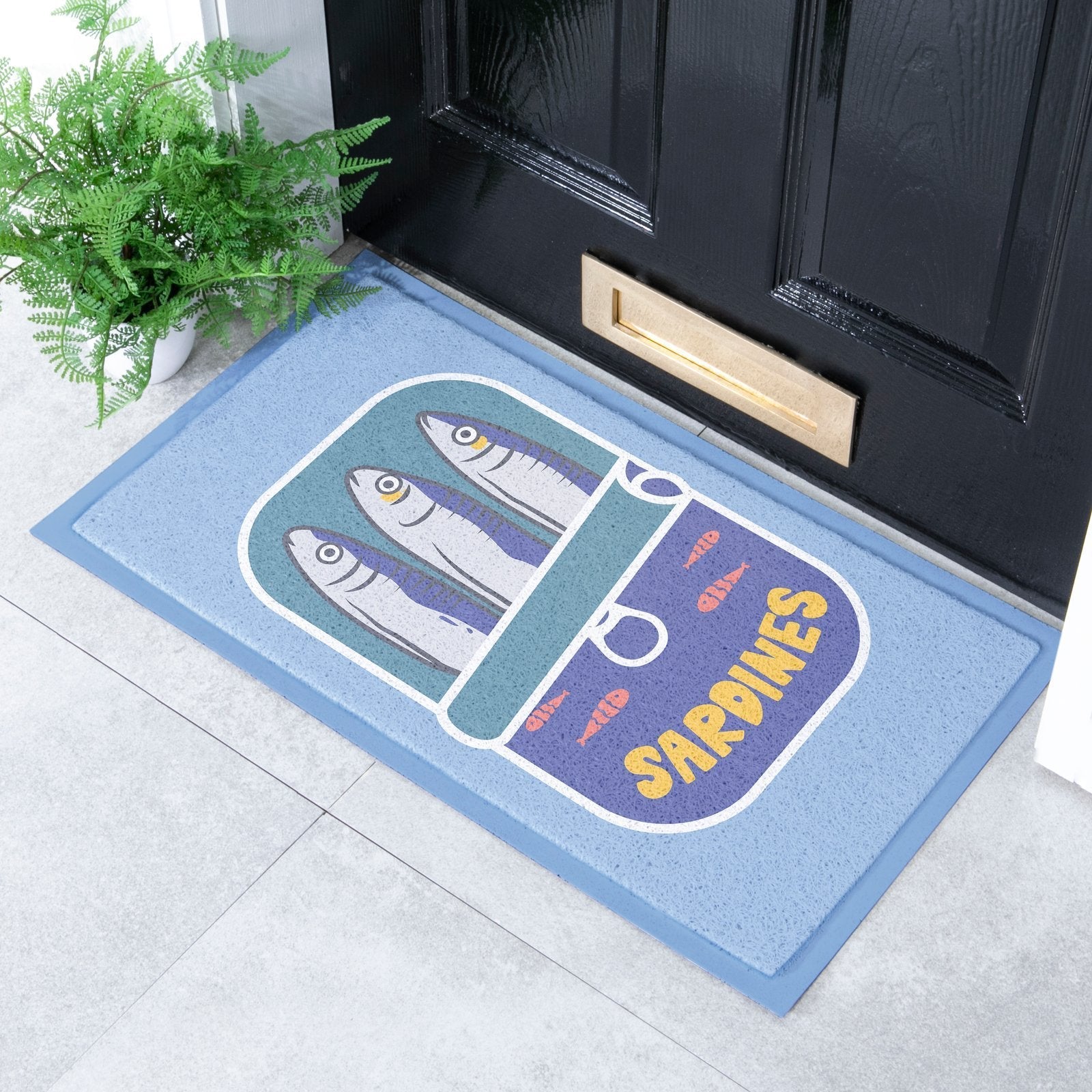 Sardine Tin Indoor/Outdoor Doormat