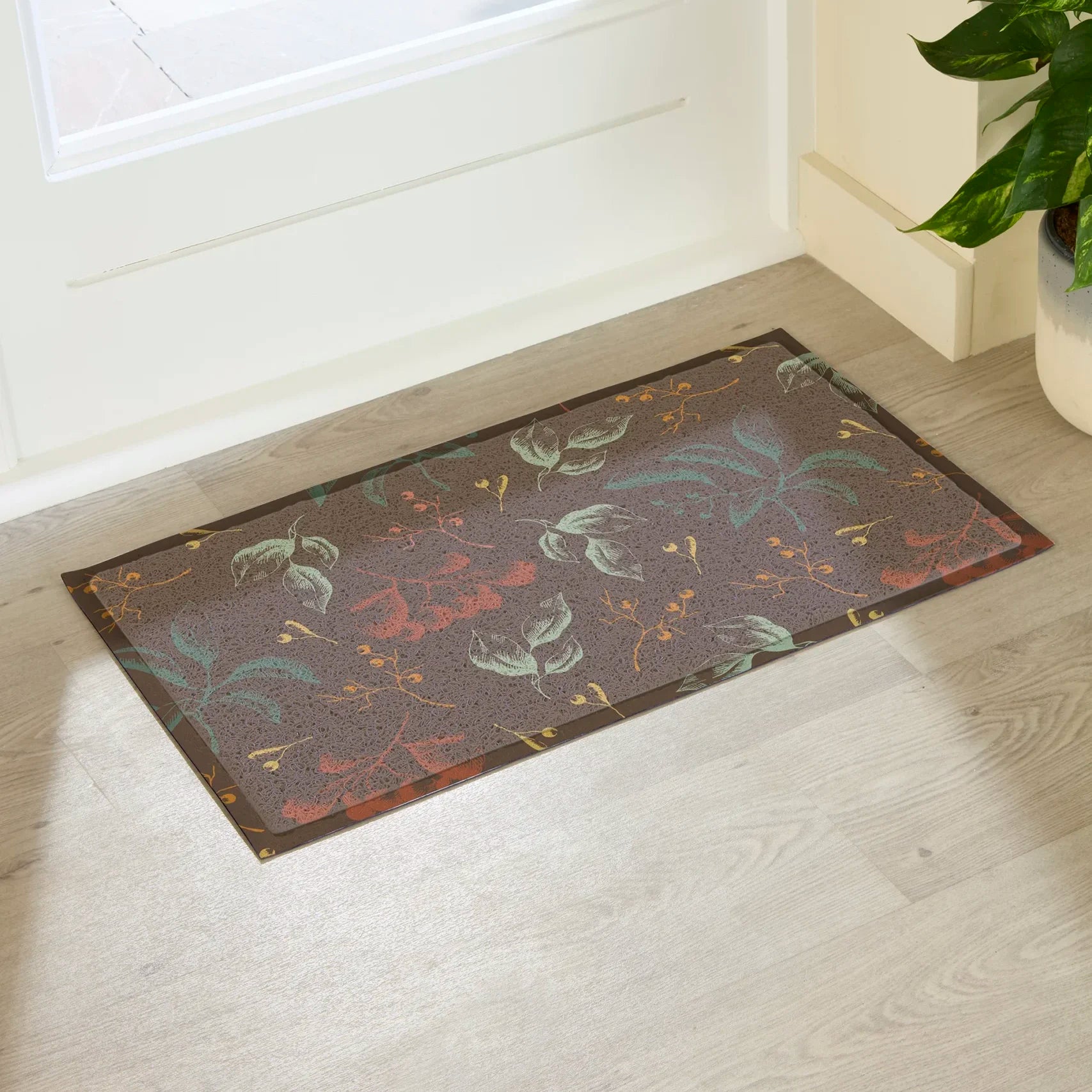 Sketch Autumn Leaves Doormat (70 x 40cm)