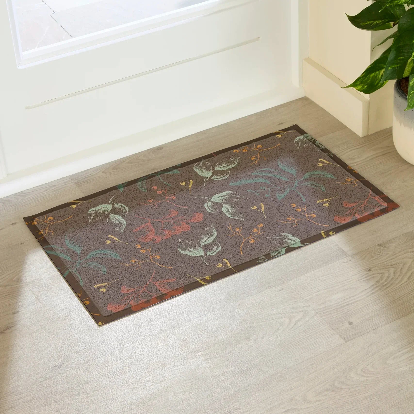 Sketch Autumn Leaves Doormat