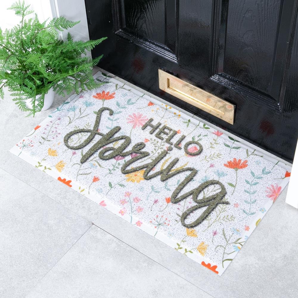 Hello Spring Doormat