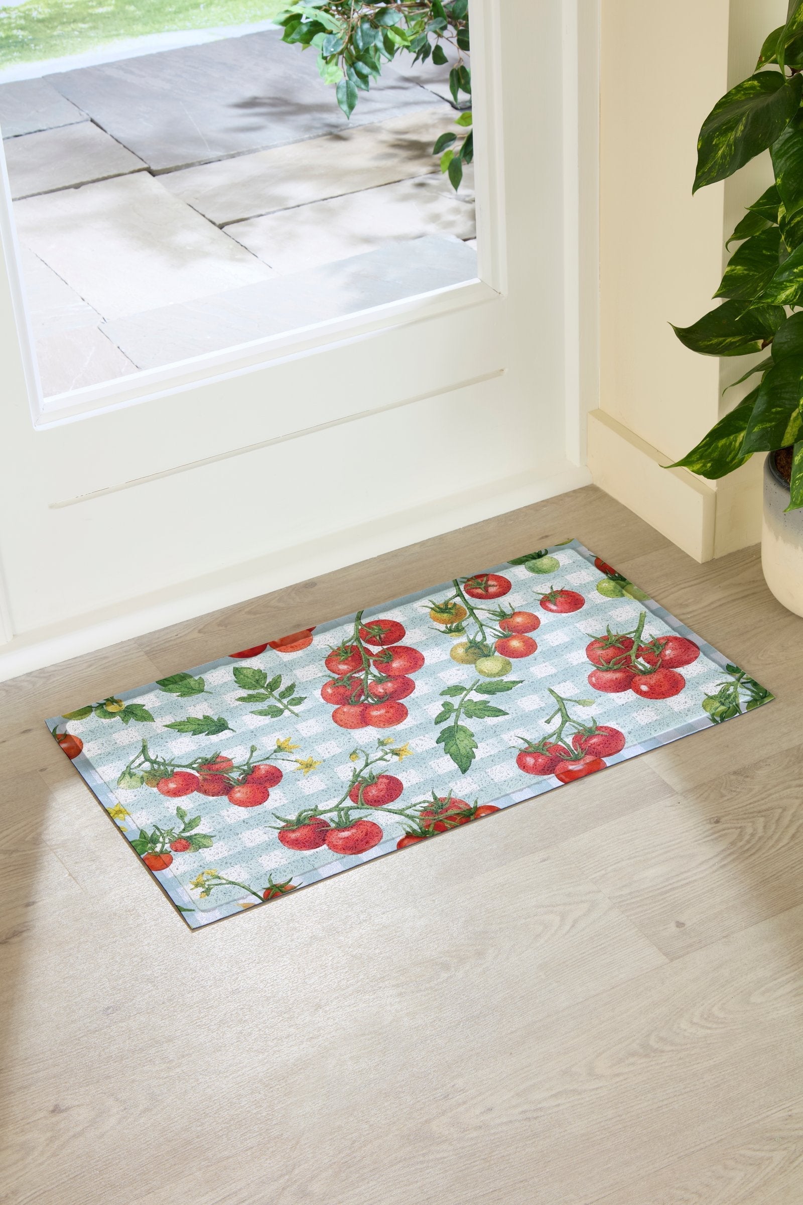 Tomatoes Pattern Indoor/Outdoor Doormat