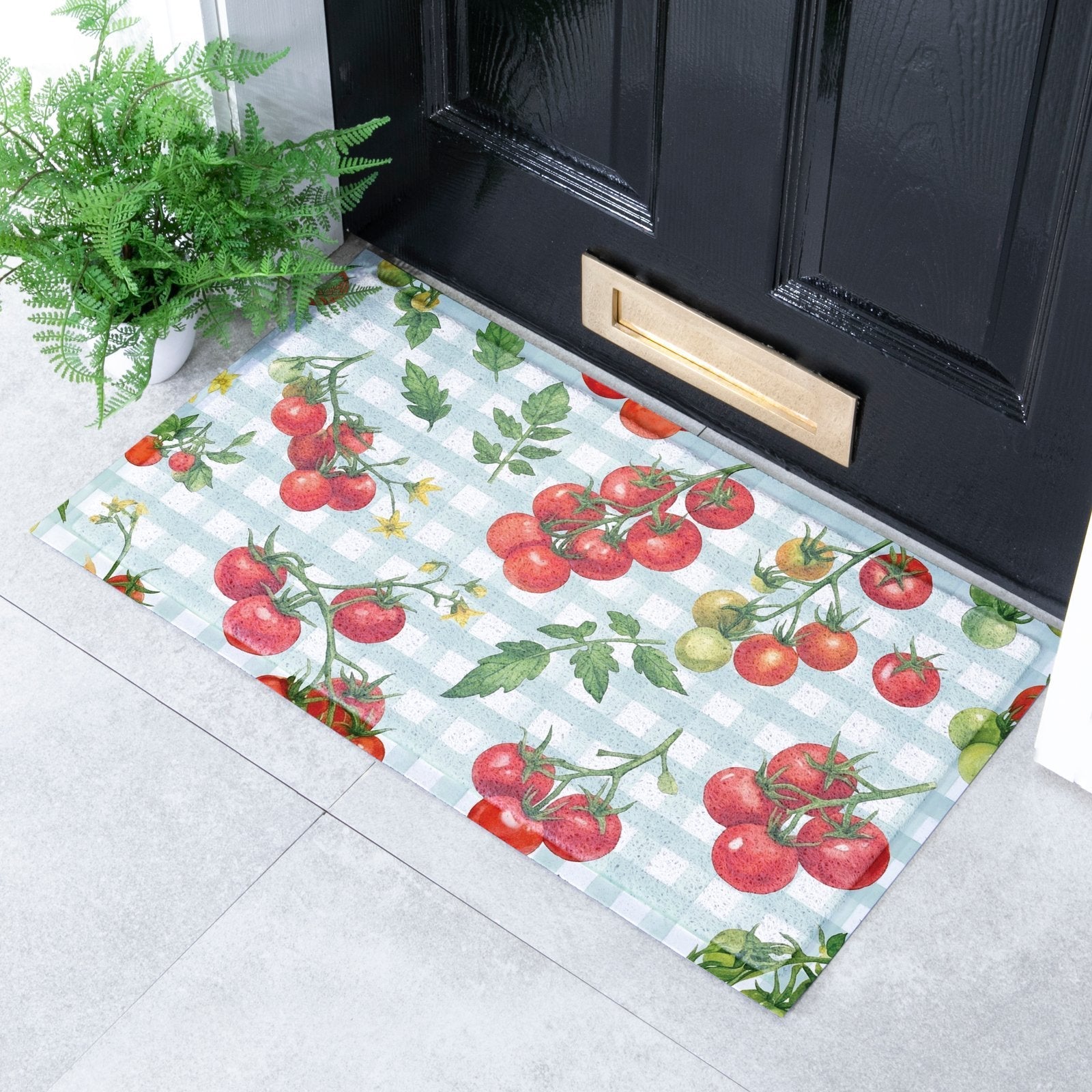 Tomatoes Pattern Indoor/Outdoor Doormat