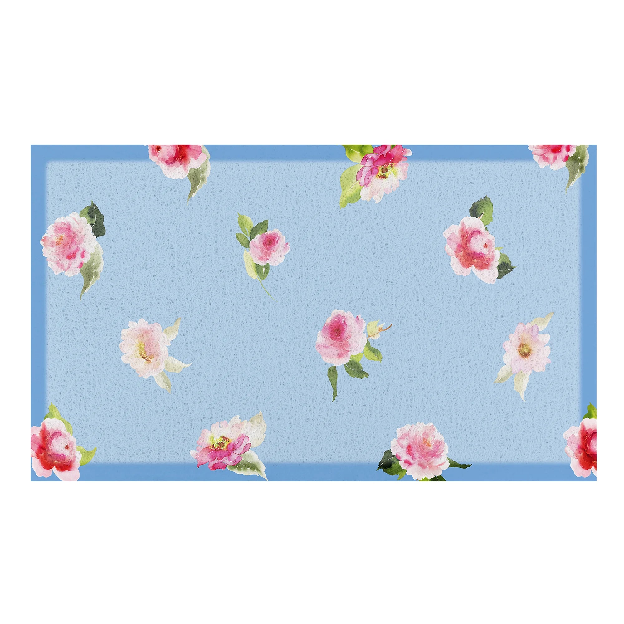 Watercolour Floral Doormat (70 x 40cm)