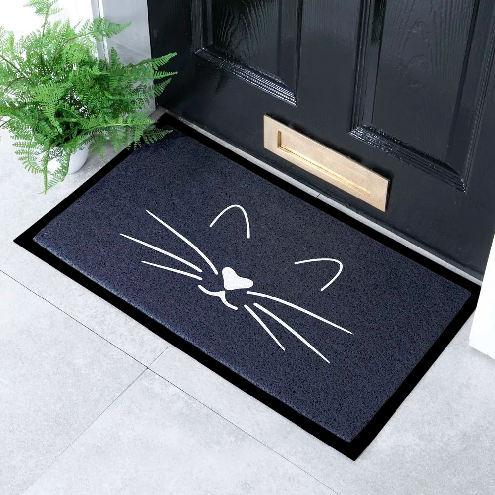 Cat Face Indoor & Outdoor Doormat