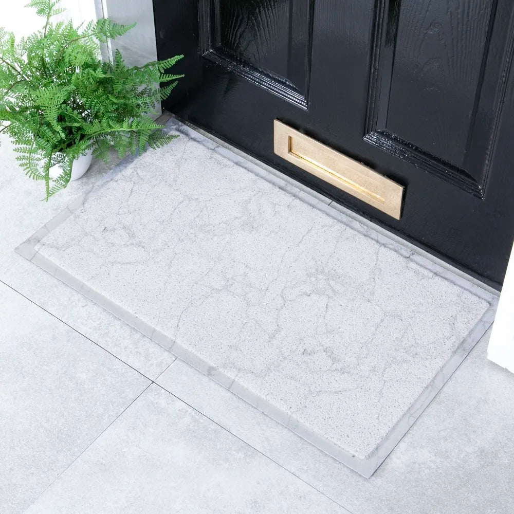 Grey Marble Indoor & Outdoor Doormat