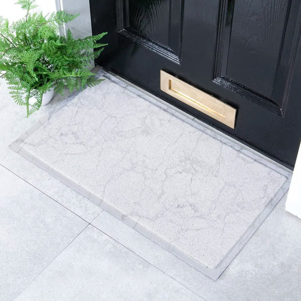 Grey Marble Indoor & Outdoor Doormat