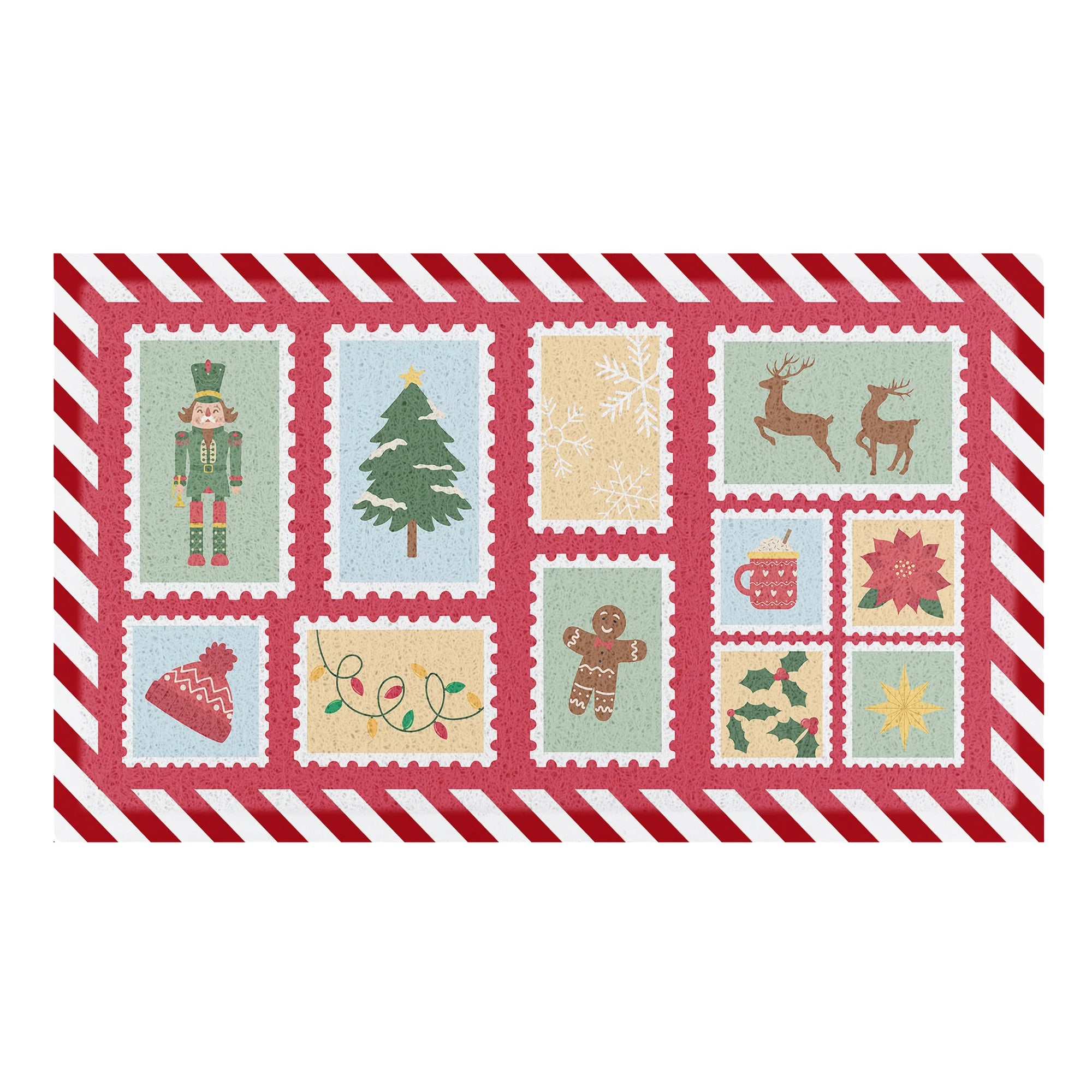 Winter Stamps Doormat