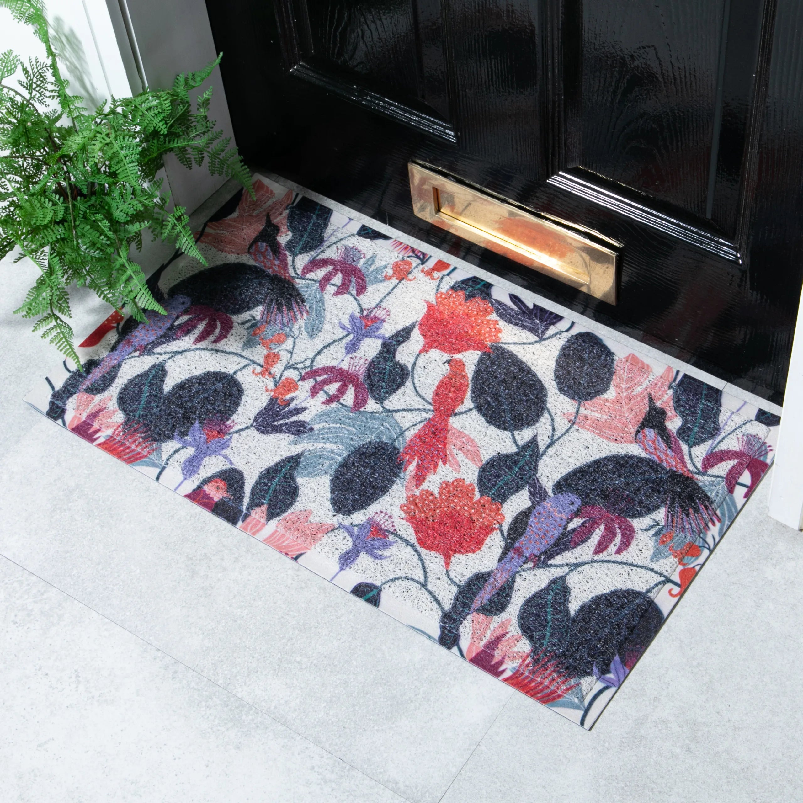 True Creation White Doormat x Rachel Parker