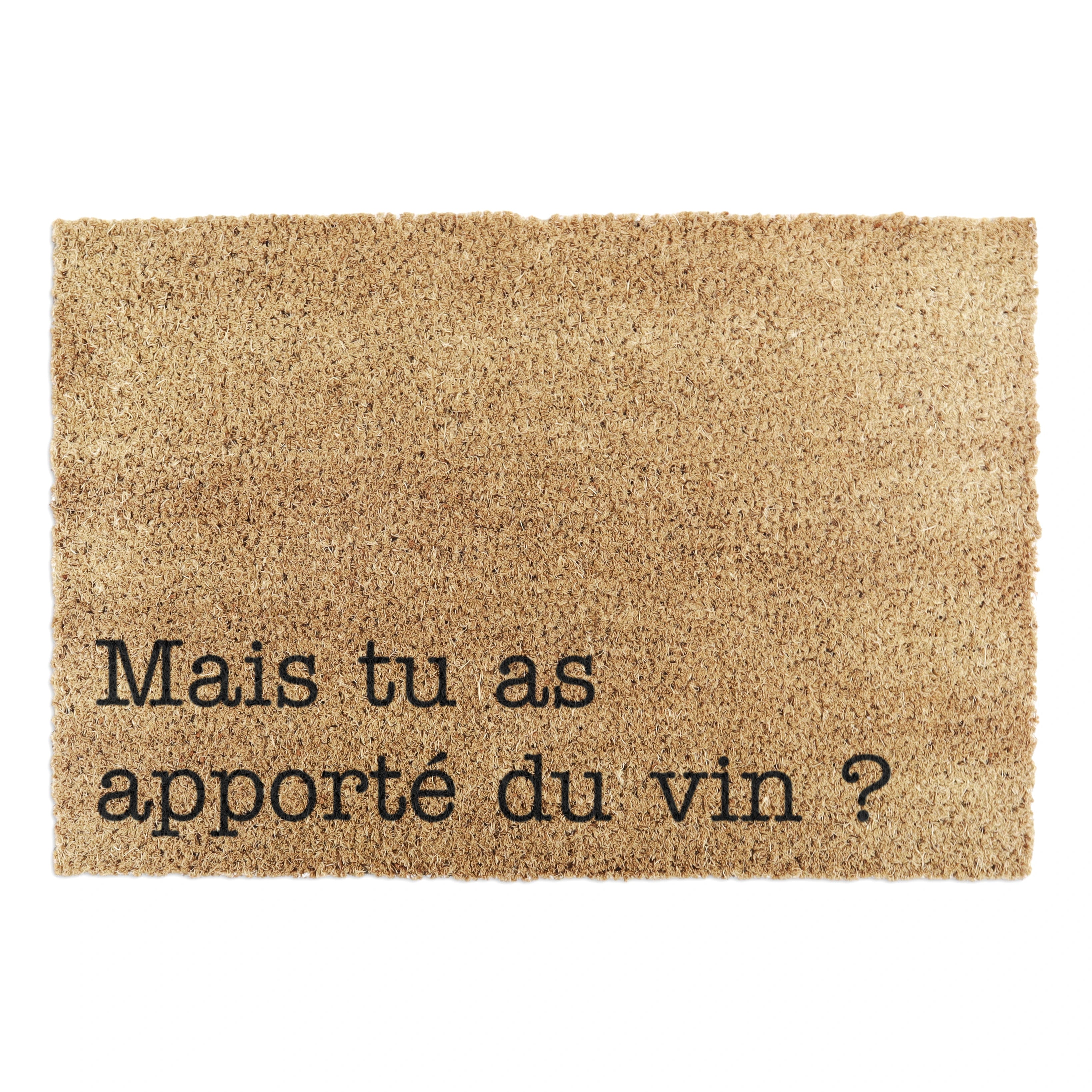 Apporte Du Vin Coir Doormat